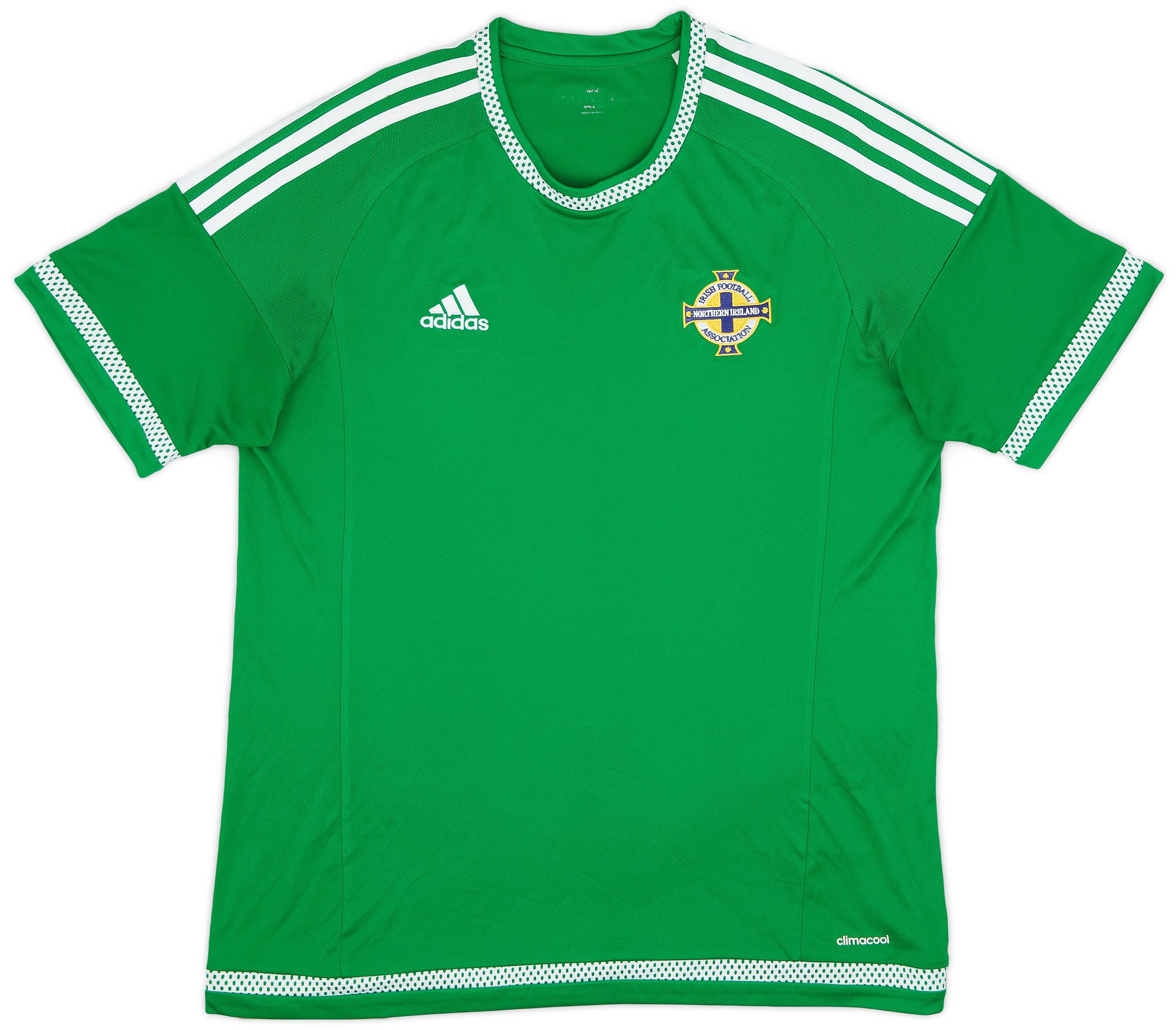 2015 Northern Ireland Home Shirt - 9/10 - (L)