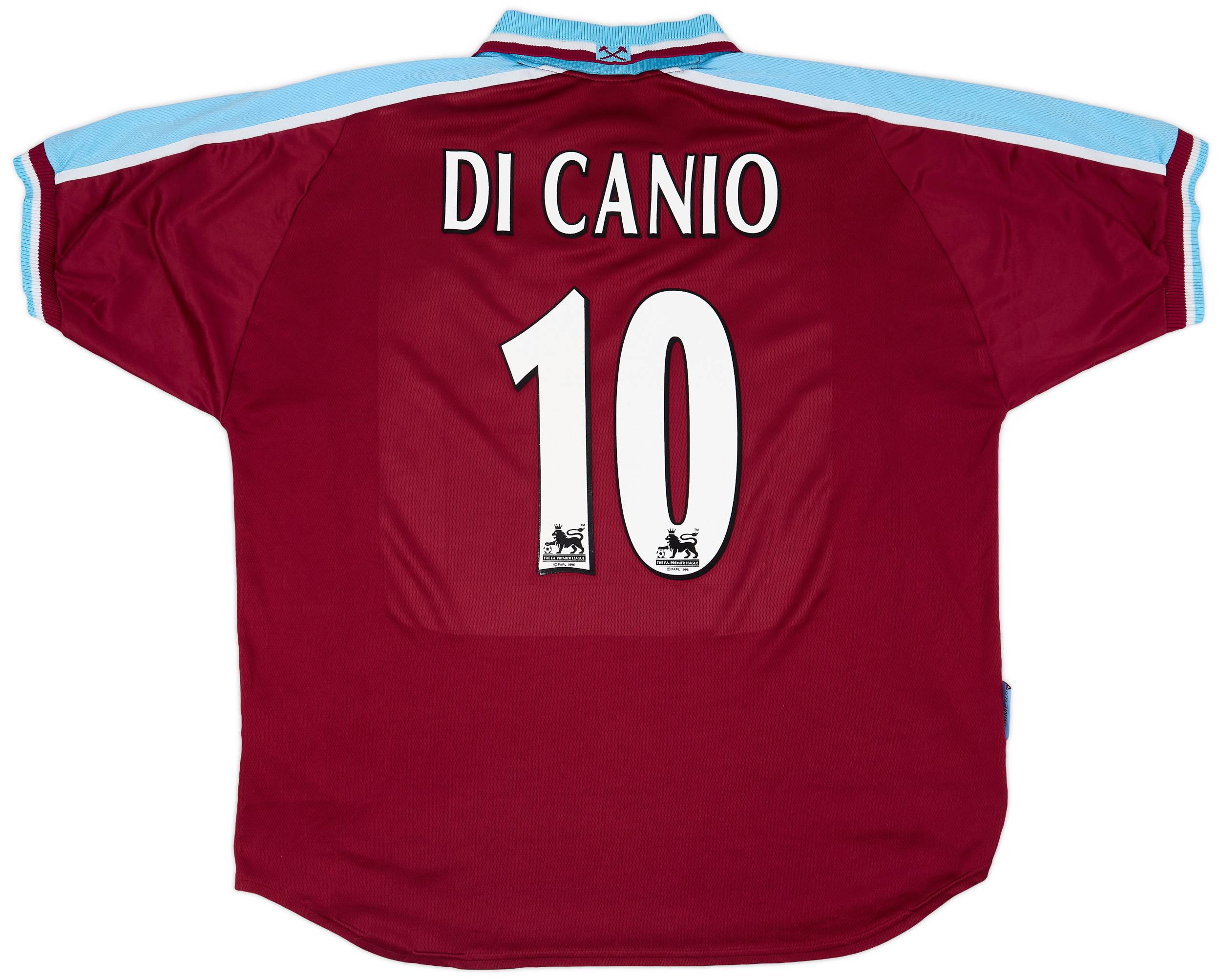 1999-01 West Ham Home Shirt Di Canio #10 - 8/10 - (3XL)