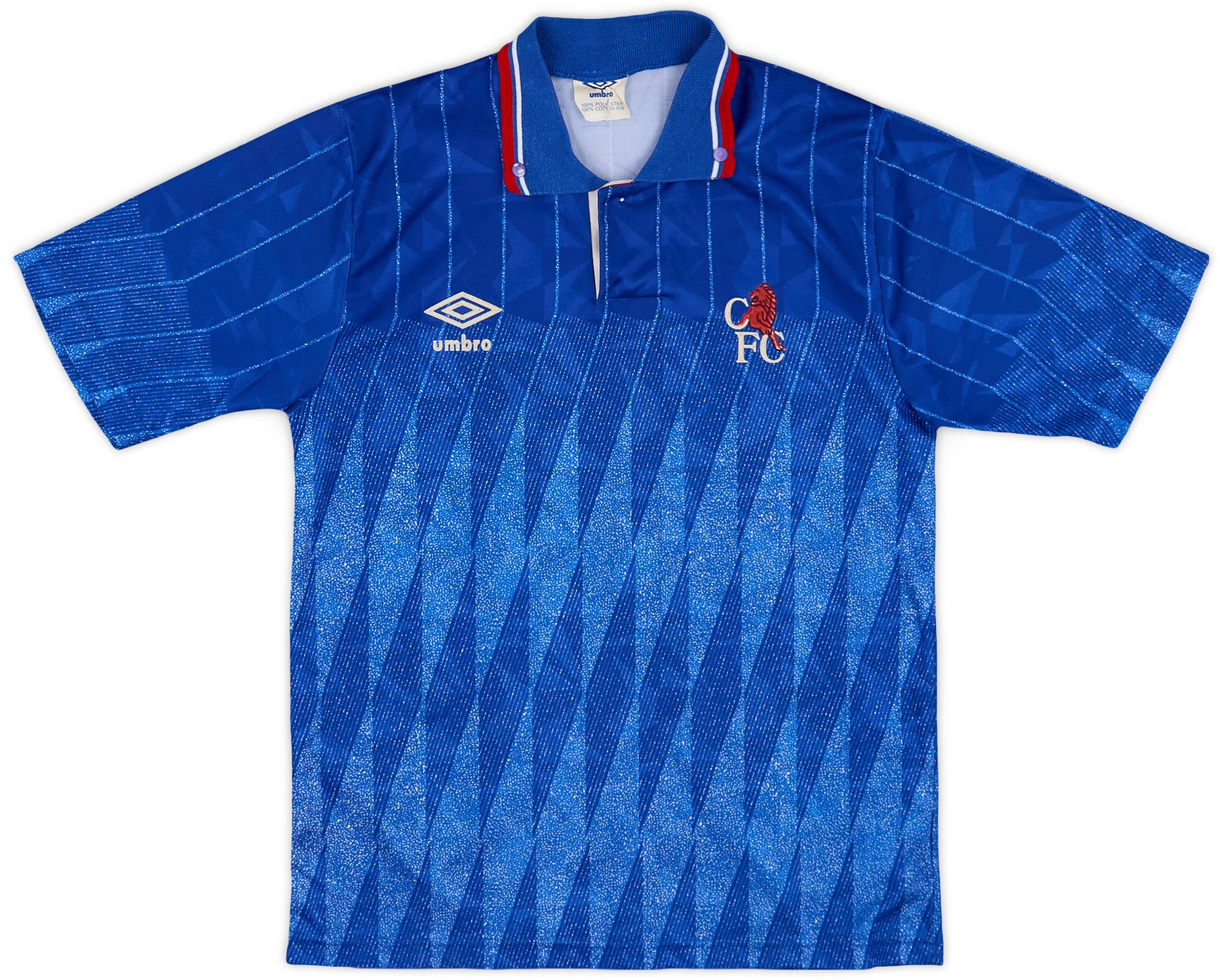 1989-91 Chelsea Home Shirt - 9/10 - (10-11 Years)