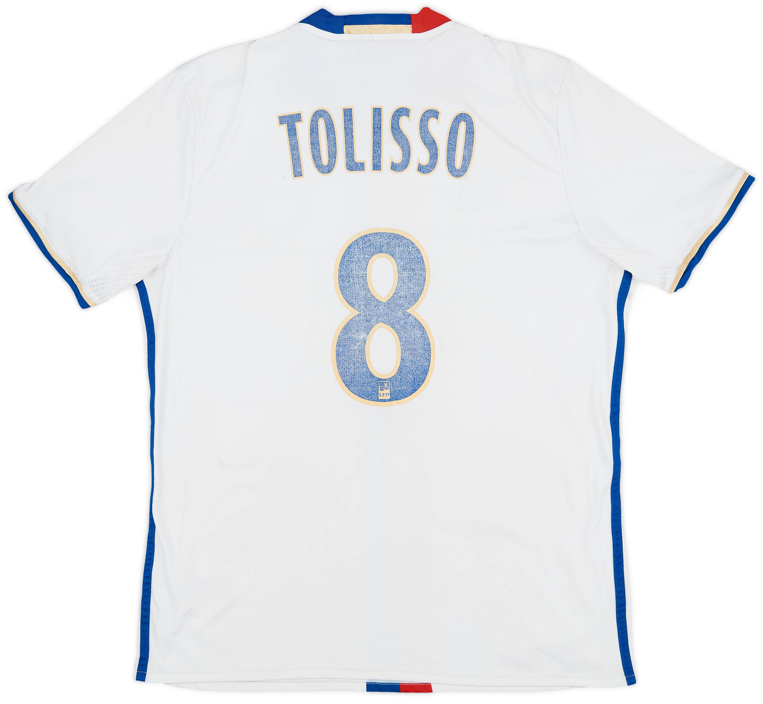 2016-17 Lyon Home Shirt Tolisso #8 - 5/10 - (L)