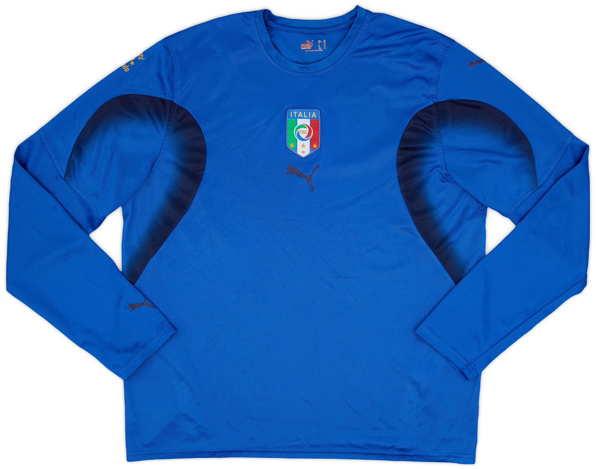 2006-07 Italy Puma Training L/S Shirt - 5/10 - (XL)