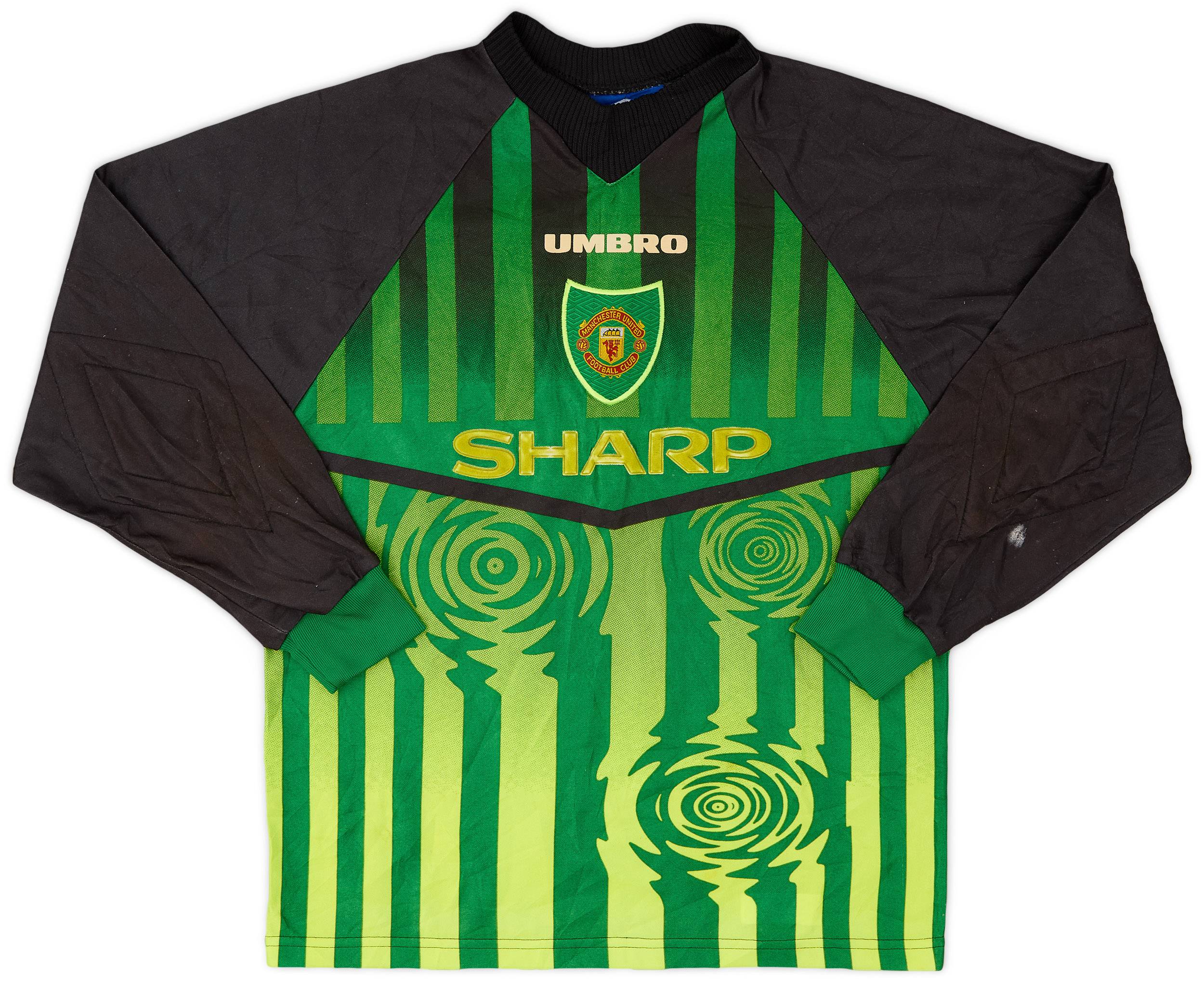 1997-98 Manchester United GK Shirt - 7/10 - (L.Boys)