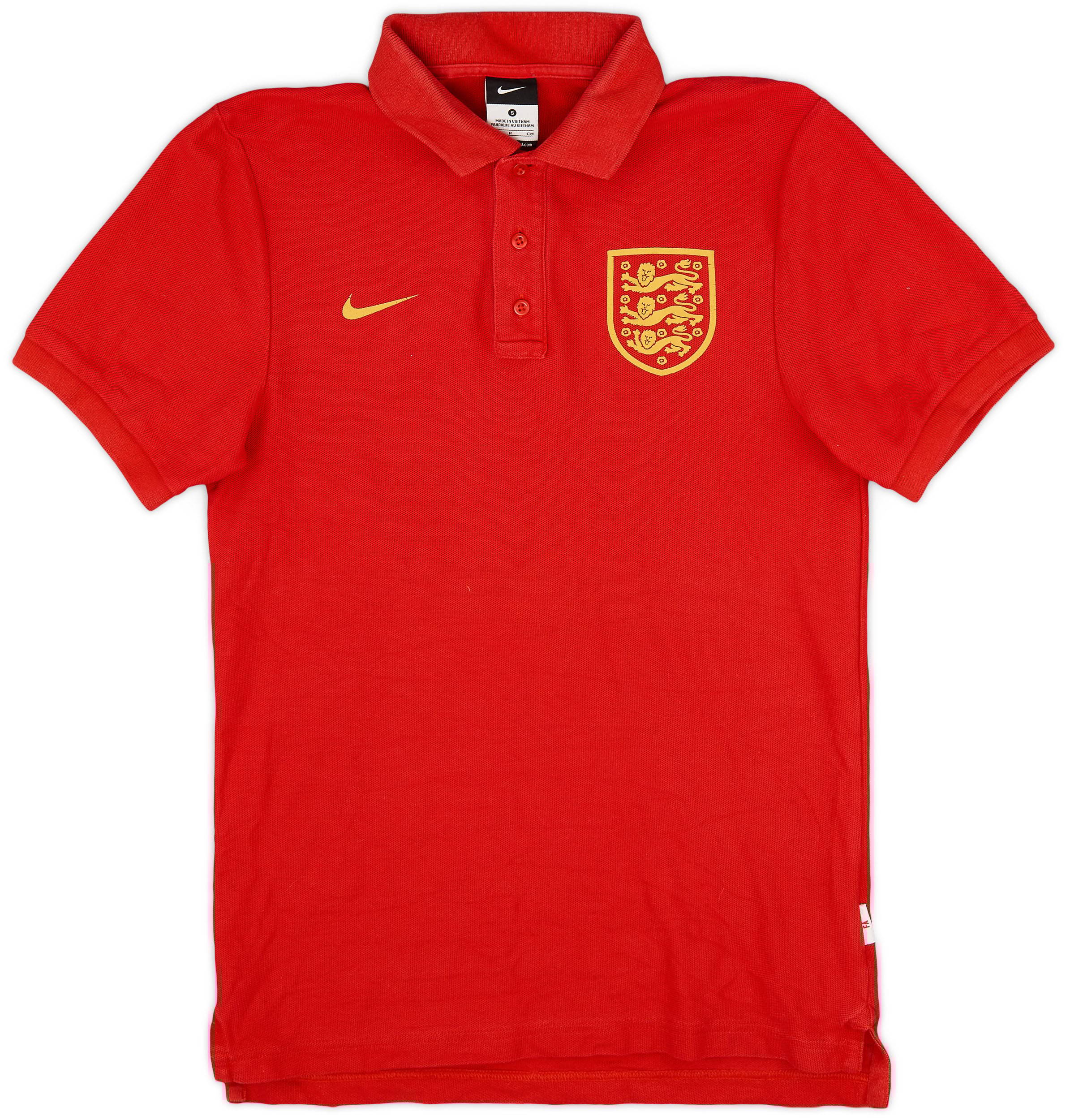 2014-15 England Nike Polo Shirt - 7/10 - (S)