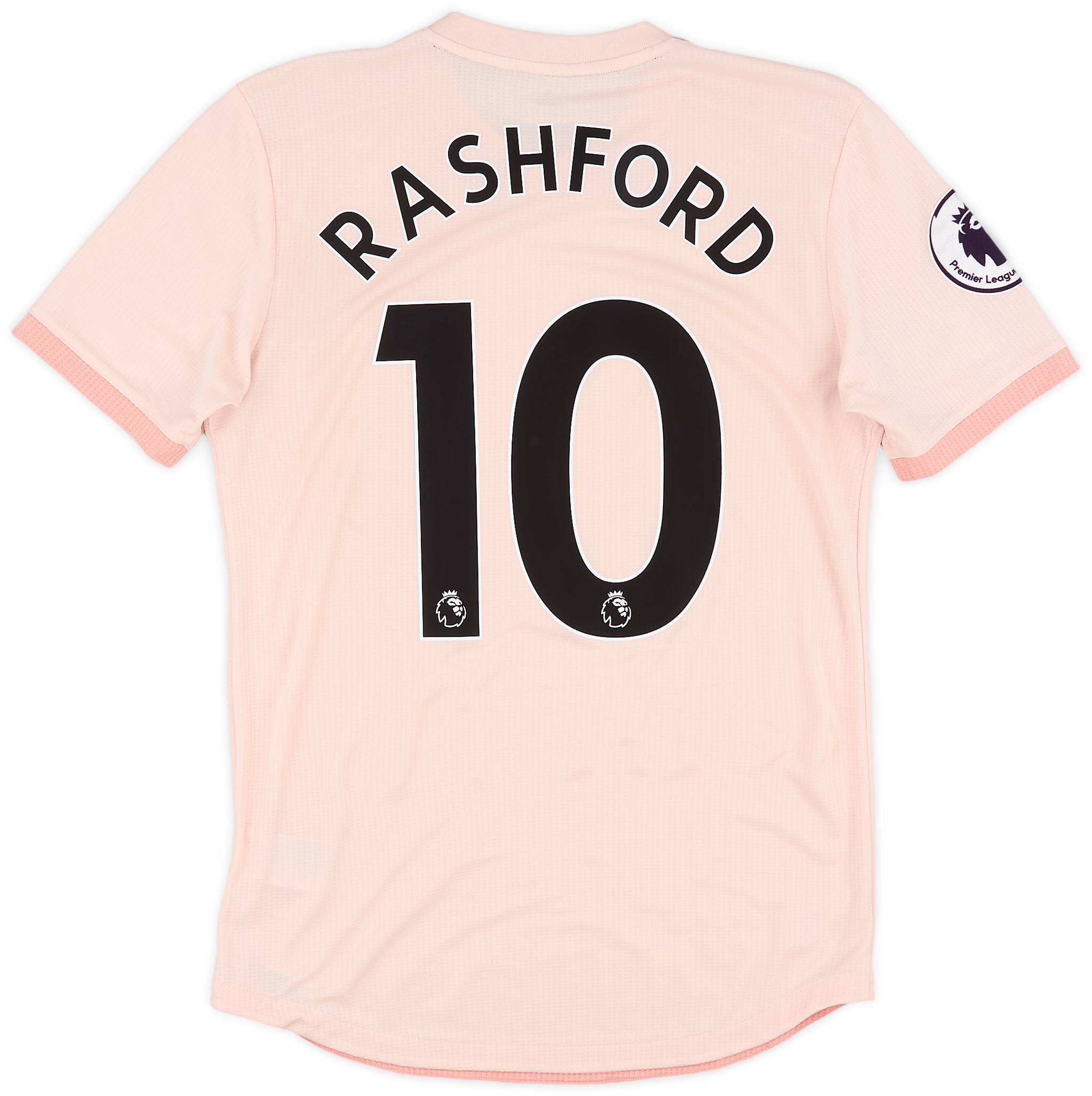 19-20 Manchester United RASHFORD 10番　 M 2018-19 Manchester United Authentic Away Shirt Rashford #10