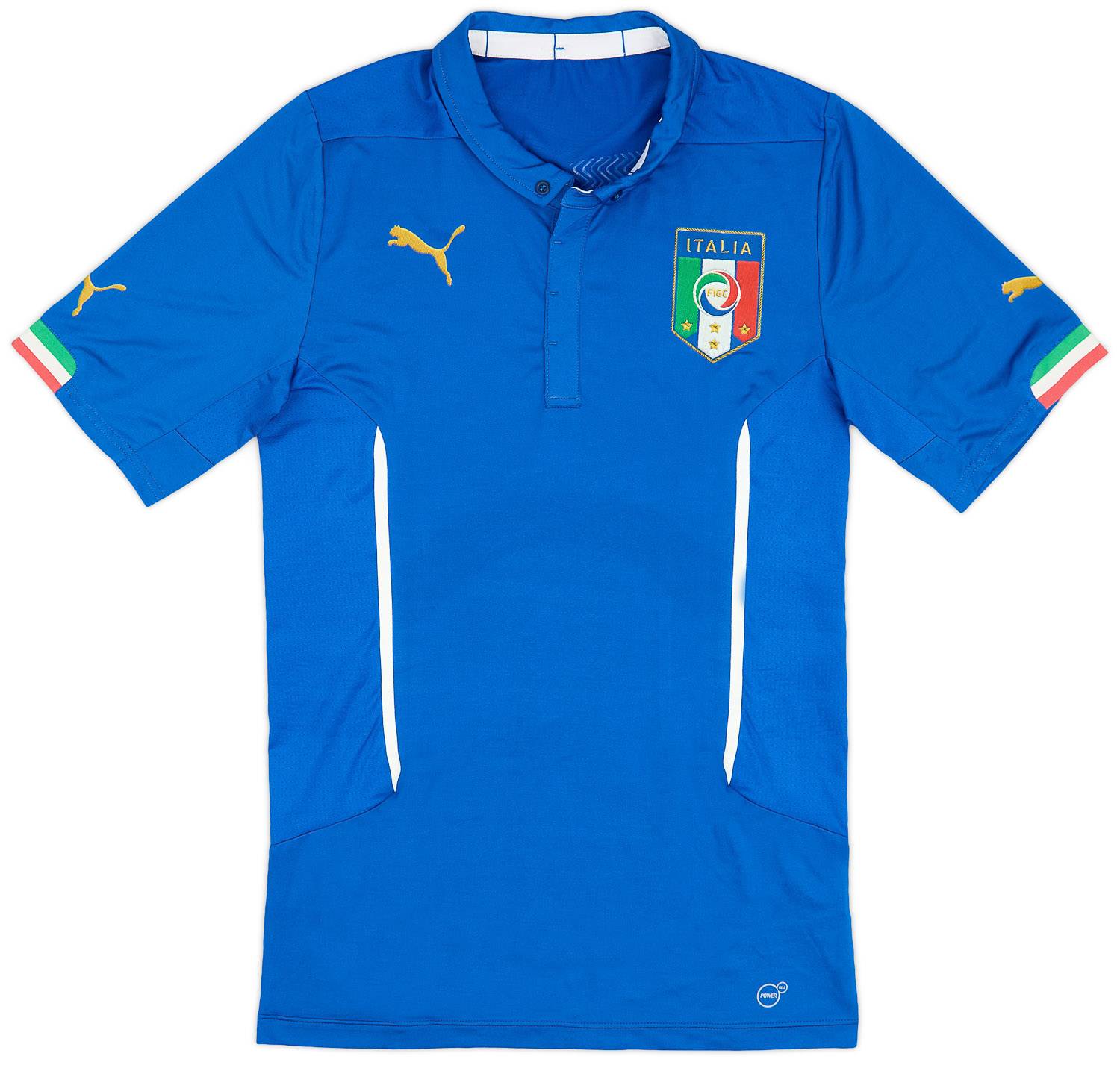 2014-15 Italy Authentic Home Shirt - 9/10 - (XL)