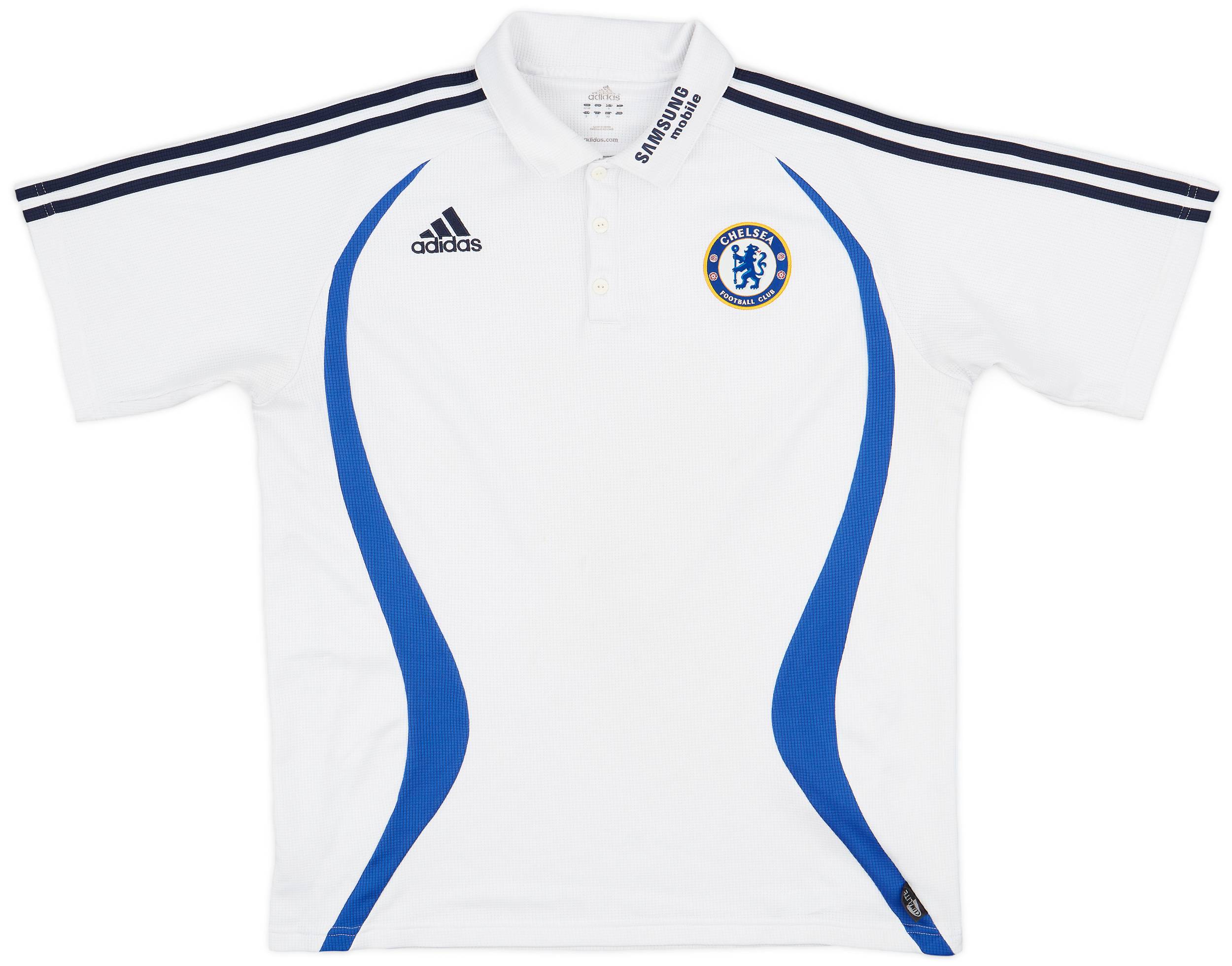2006-07 Chelsea adidas Polo Shirt - 6/10 - (L)