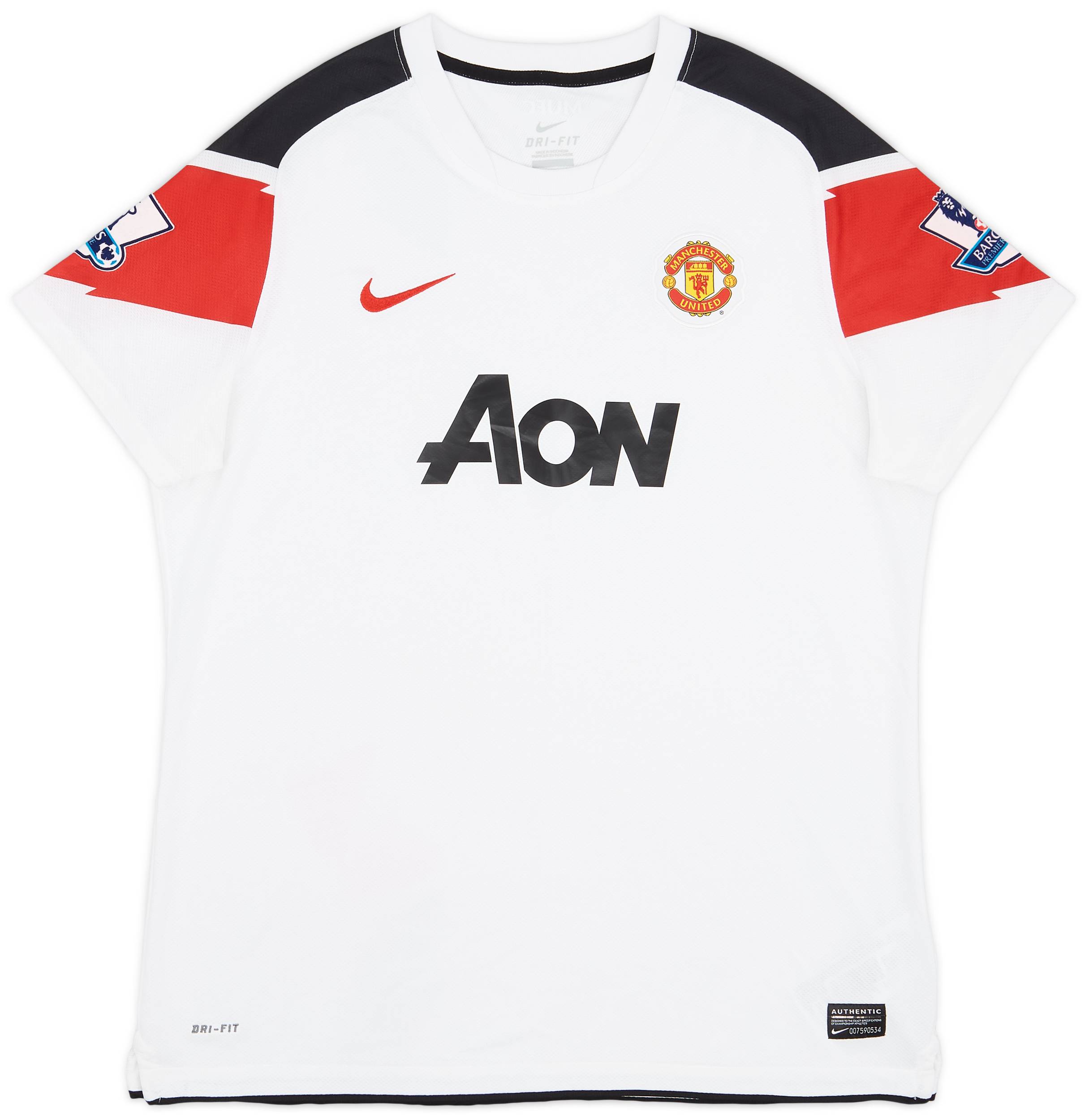2010-12 Manchester United Away Shirt - 7/10 - (Women's L)