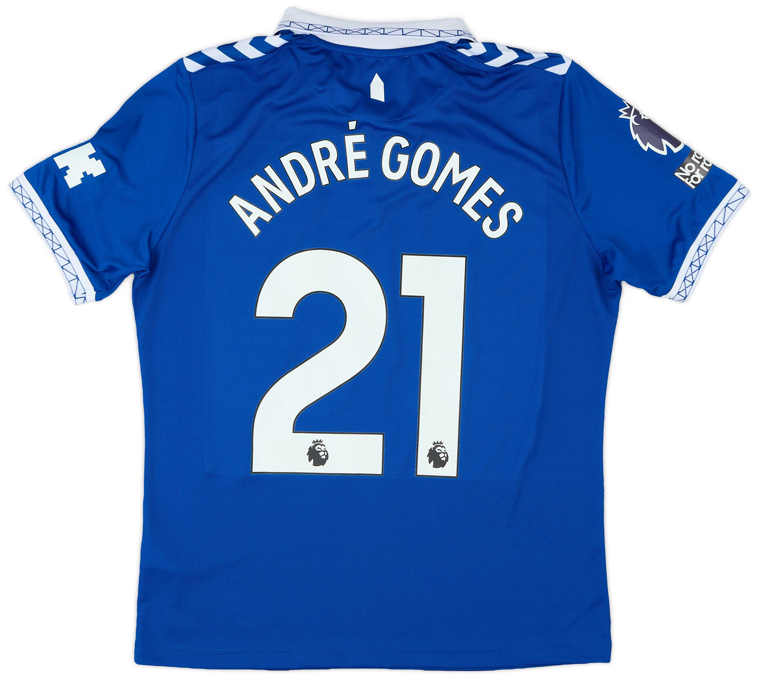 2023-24 Everton Match Issue Home Shirt Andre Gomes #21