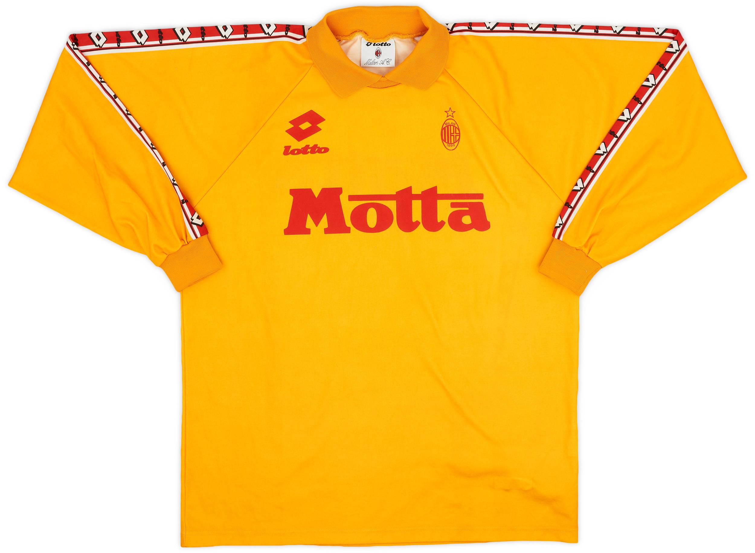 1993-94 AC Milan Lotto Training L/S Shirt - 9/10 - (XL)
