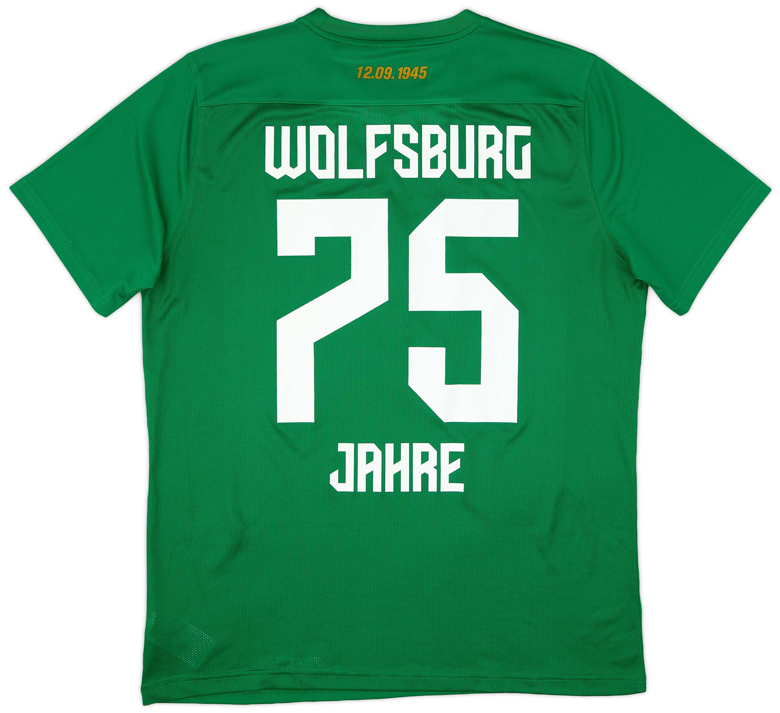 2020-21 Wolfsburg 75 Years Anniversary Shirt Jahre #75 - 8/10 - (XL)