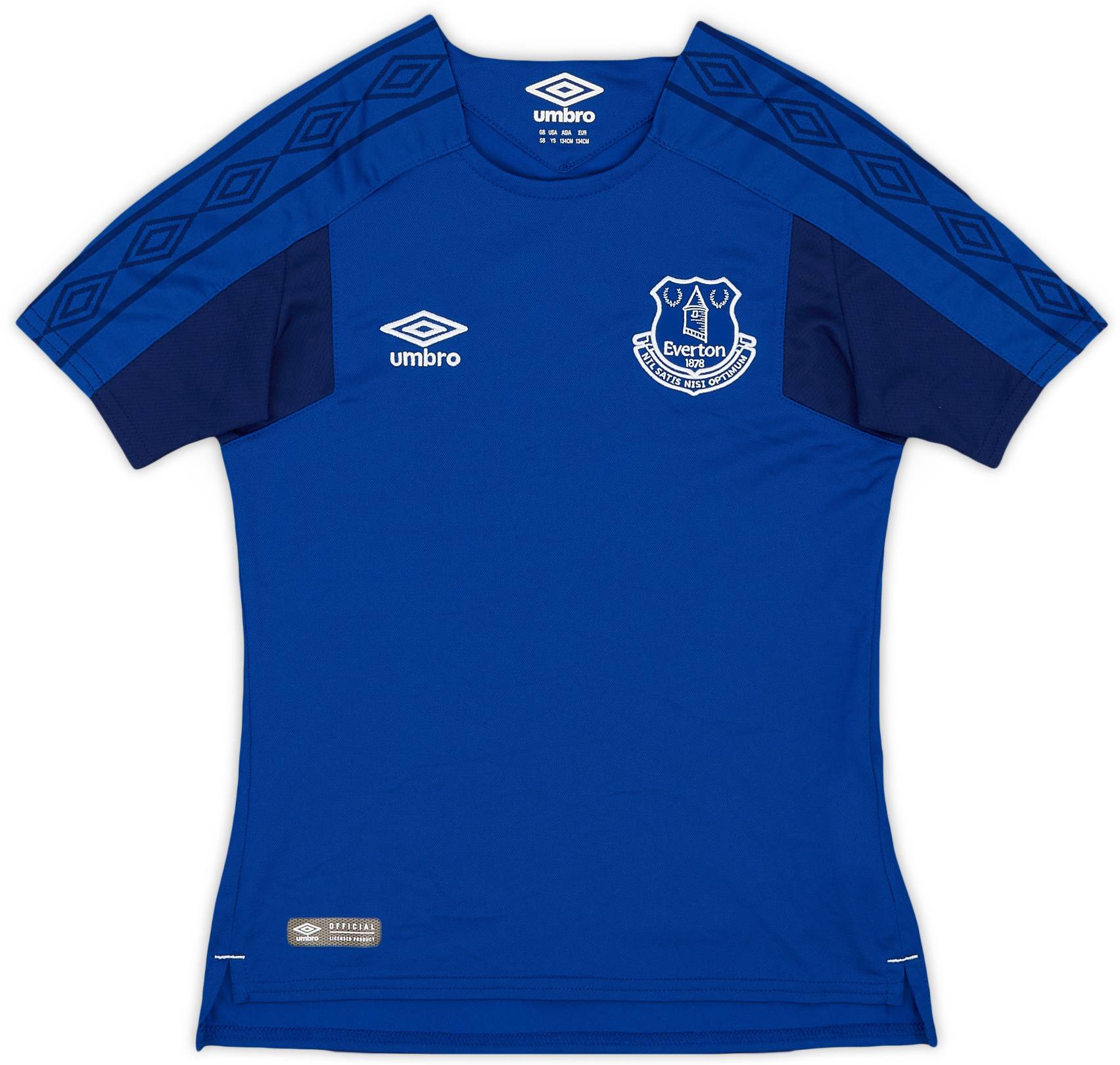 2017-18 Everton Home Shirt - 9/10 - (S.Boys)