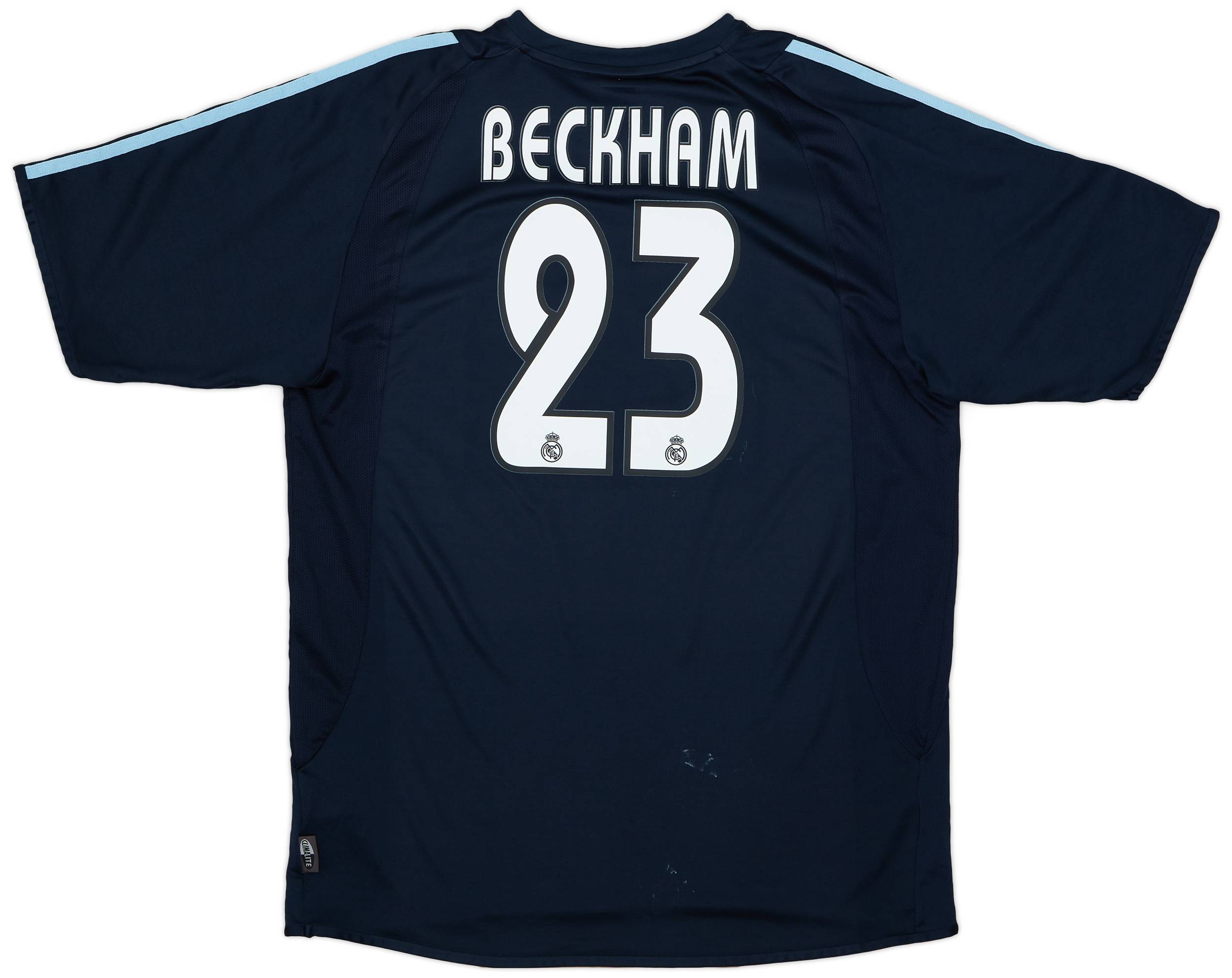 2003-04 Real Madrid Away Shirt Beckham #23 - 6/10 - (L)