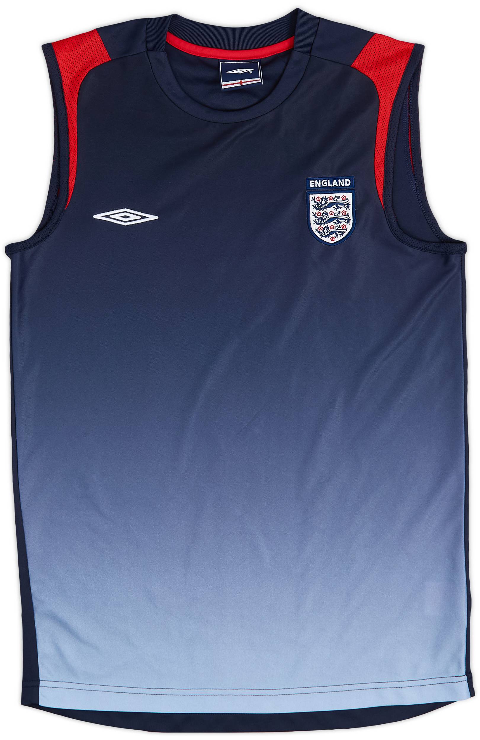 2004-05 England Umbro Training Vest - 9/10 - (S)