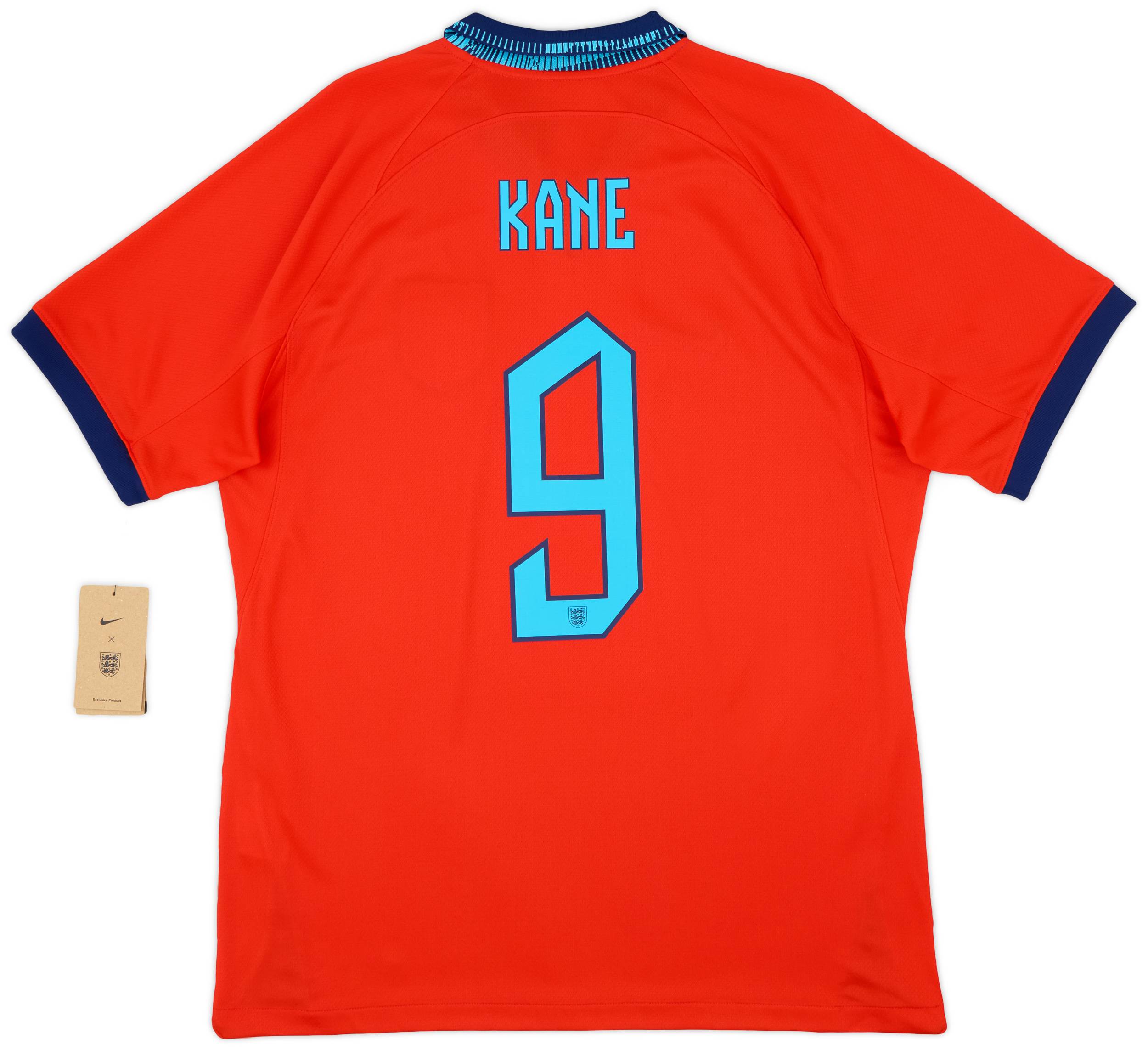 2022-23 England Away Shirt Kane #9