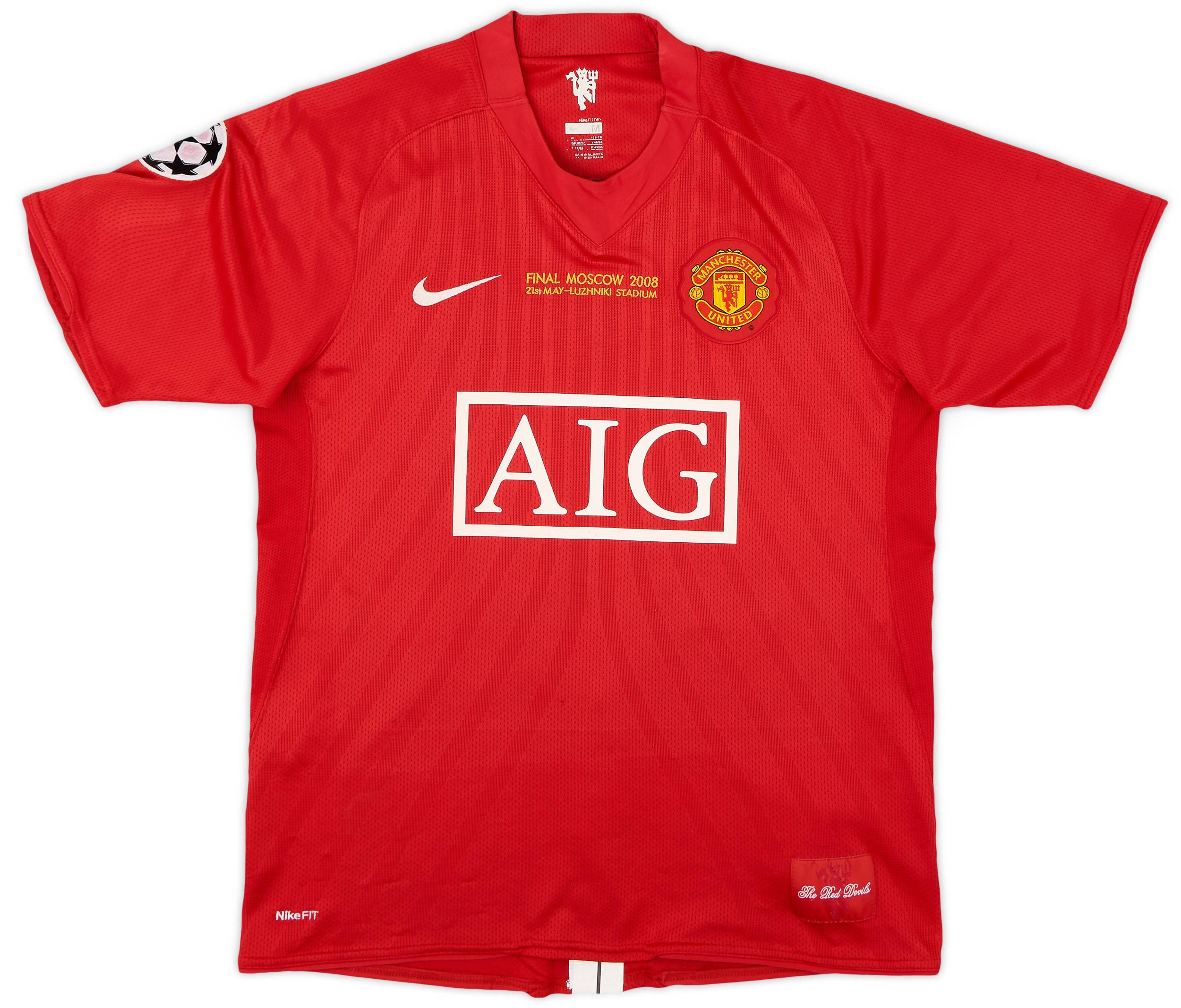 2007-09 Manchester United Home Shirt Tevez #32 - 5/10 - (M)