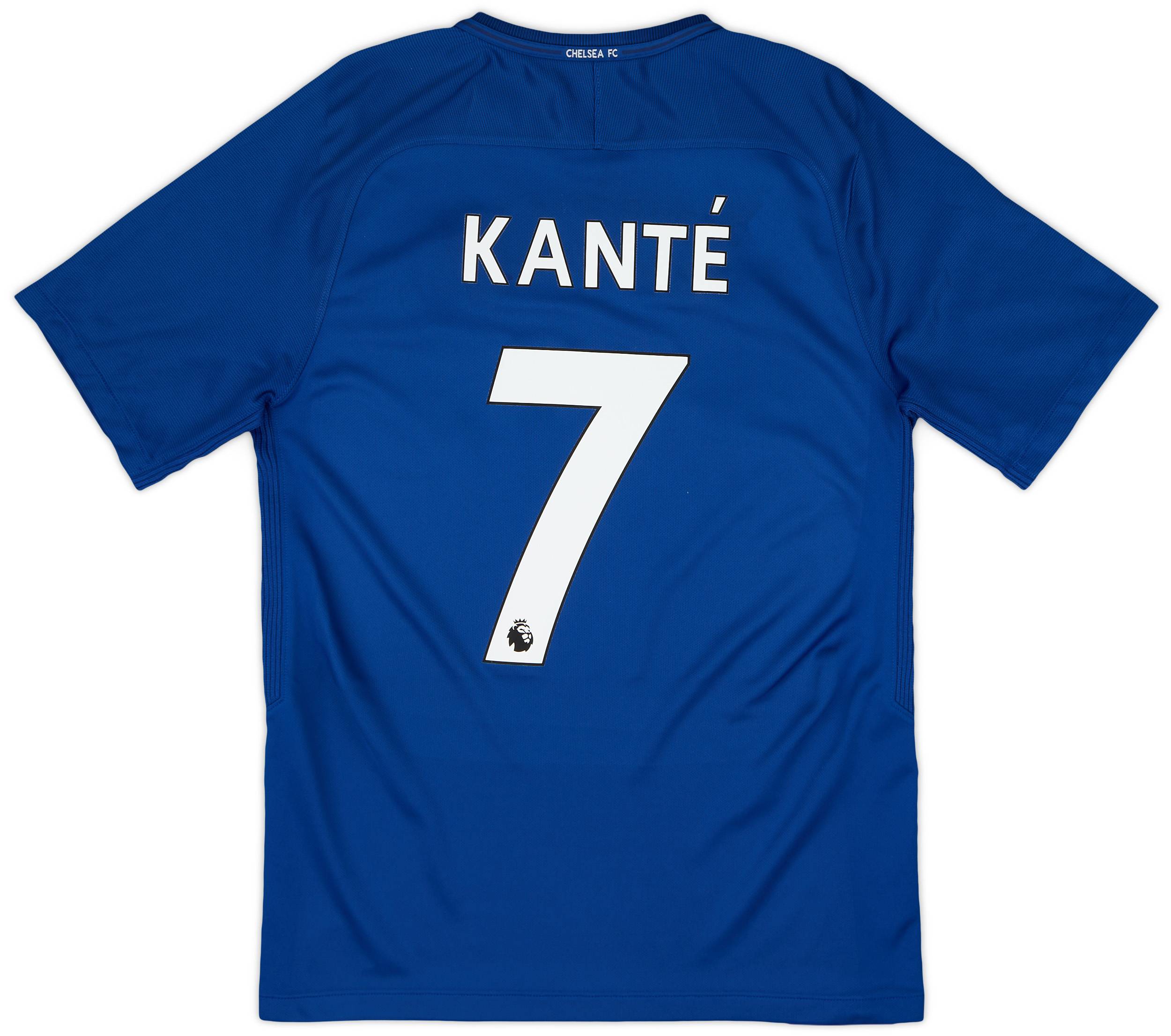 2017-18 Chelsea Home Shirt Kante #7 - 8/10 - (M)