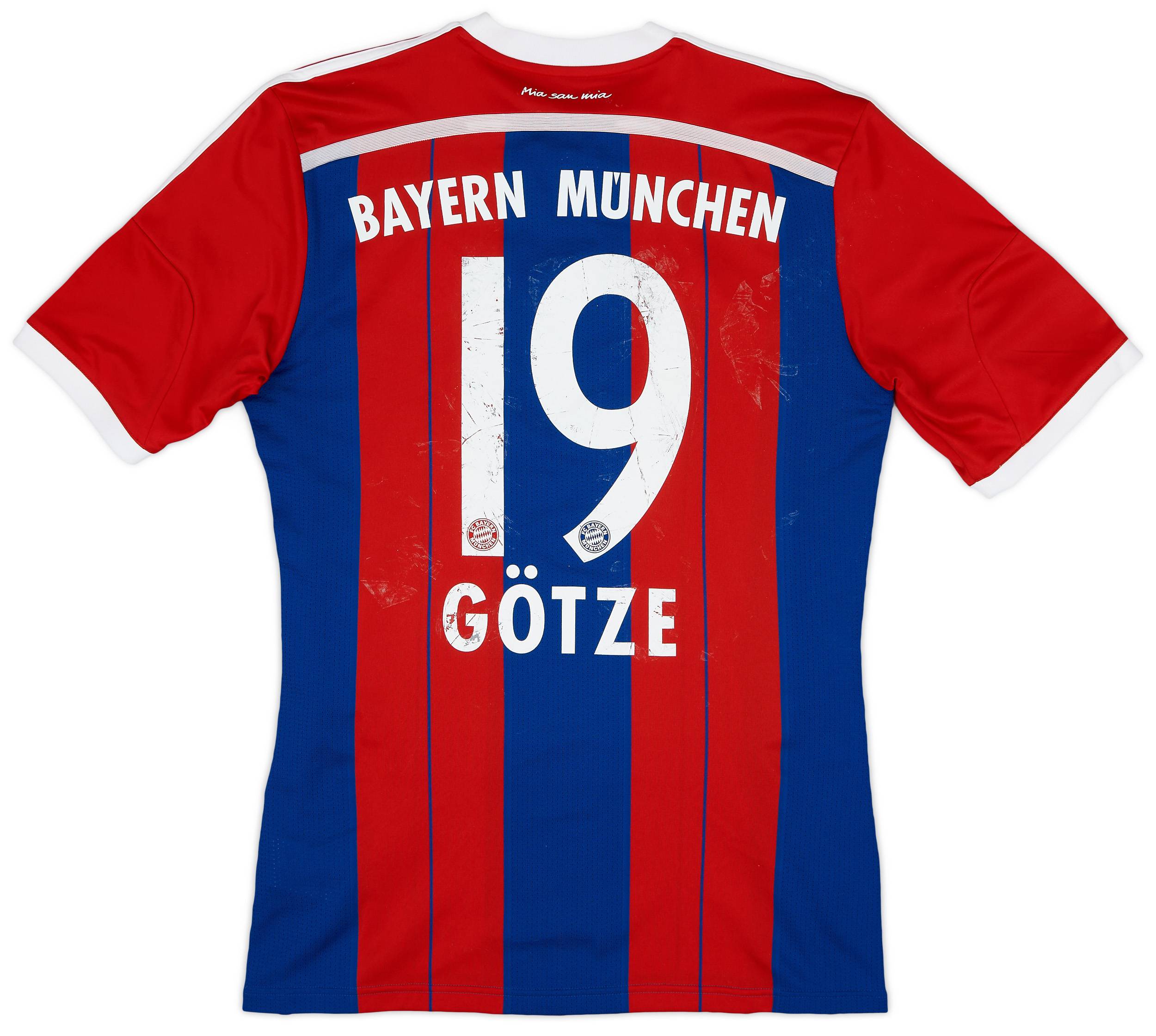 2014-15 Bayern Munich Home Shirt Gotze #19 - 4/10 - (M)
