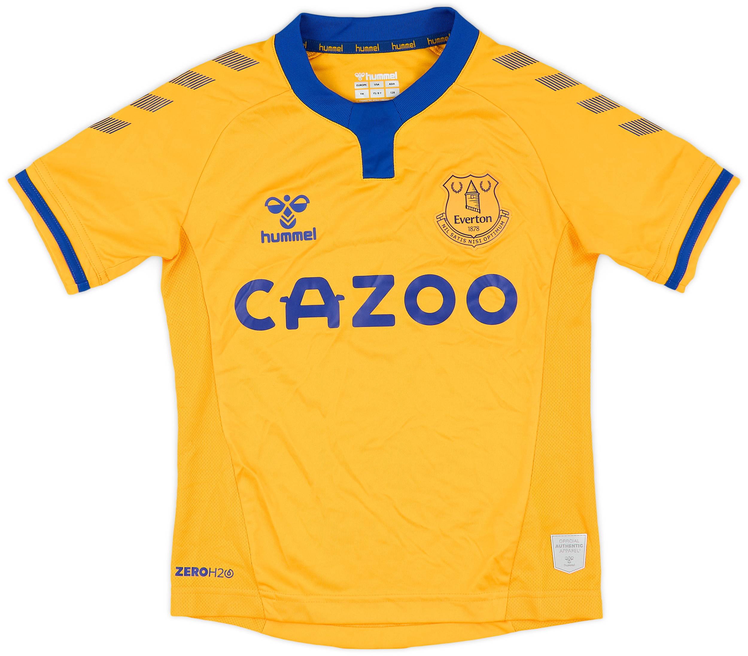 2020-21 Everton Away Shirt - 5/10 - (8-9 Years)