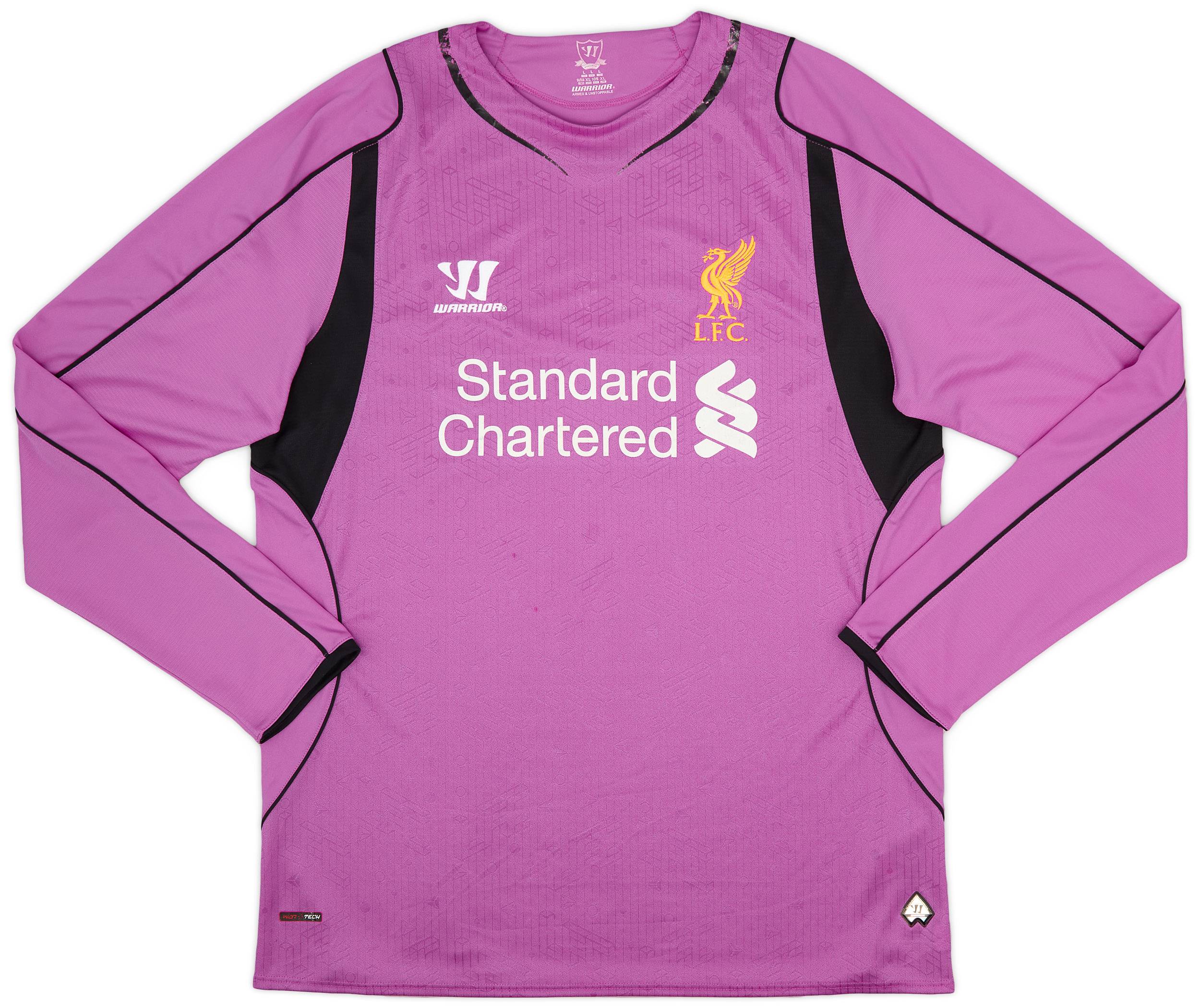 2014-15 Liverpool GK Shirt - 6/10 - (L)