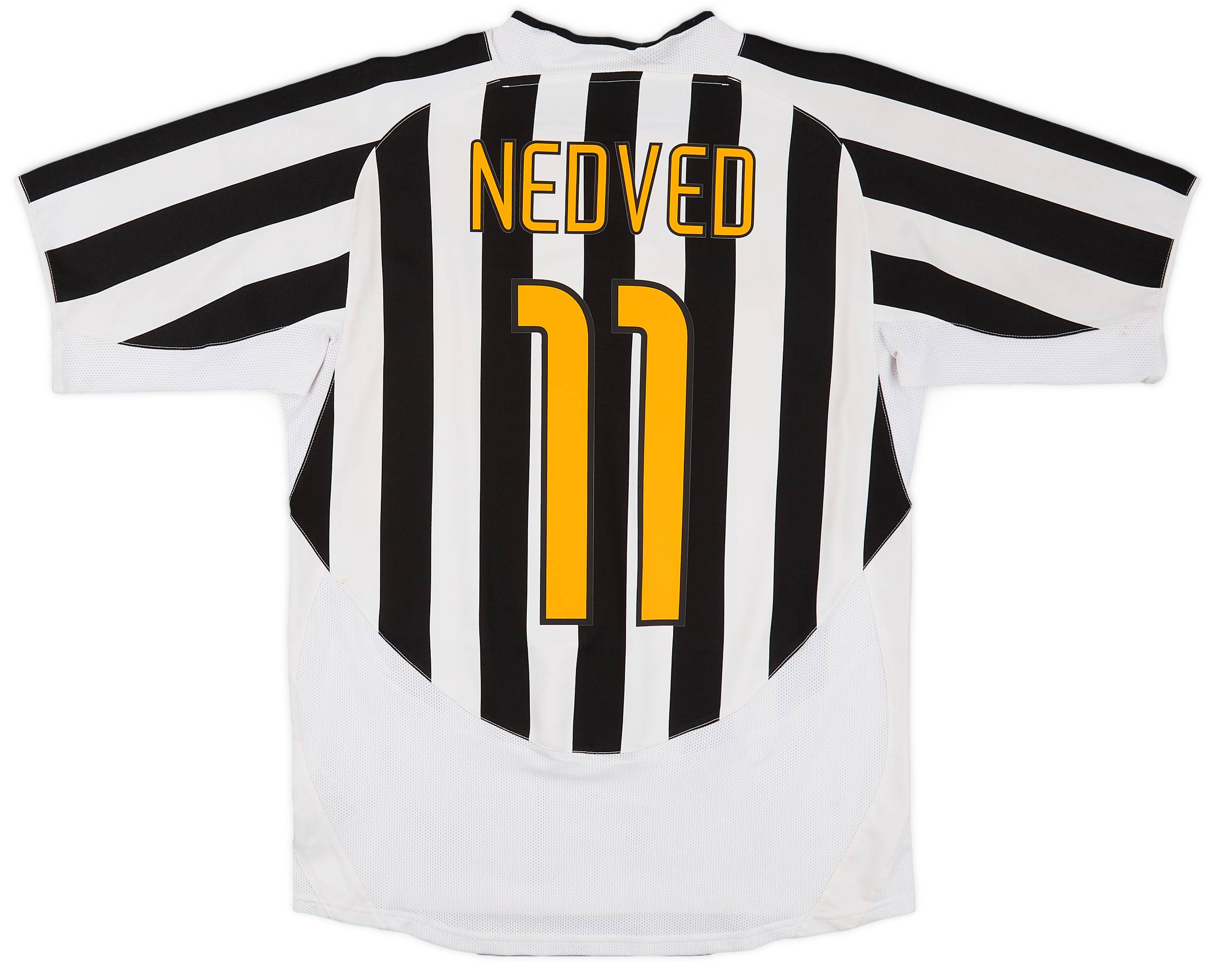 2003-04 Juventus Home Shirt Nedved #11 - 5/10 - (L.Boys)