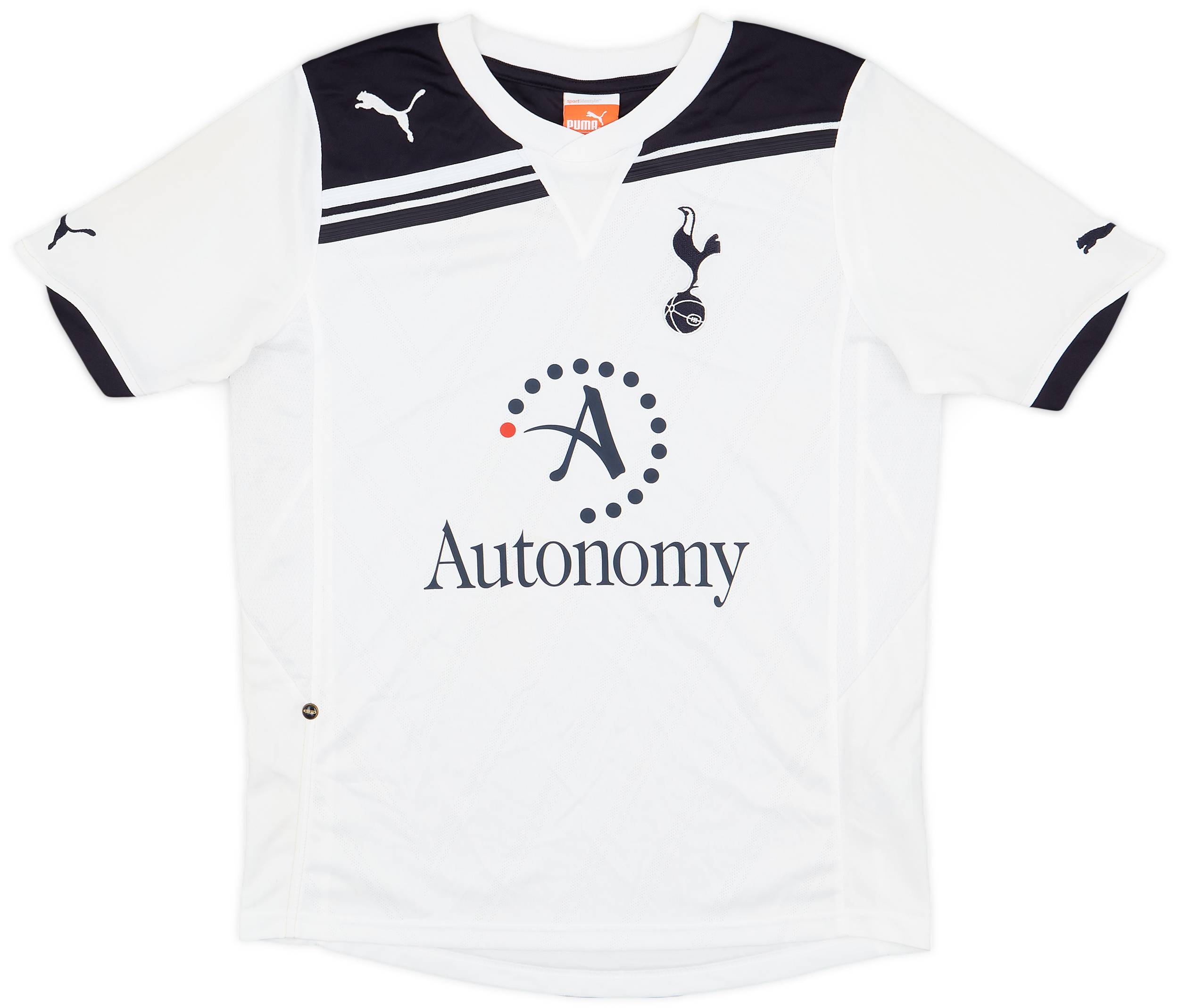 2010-11 Tottenham Home Shirt - 8/10 - (L.Boys)