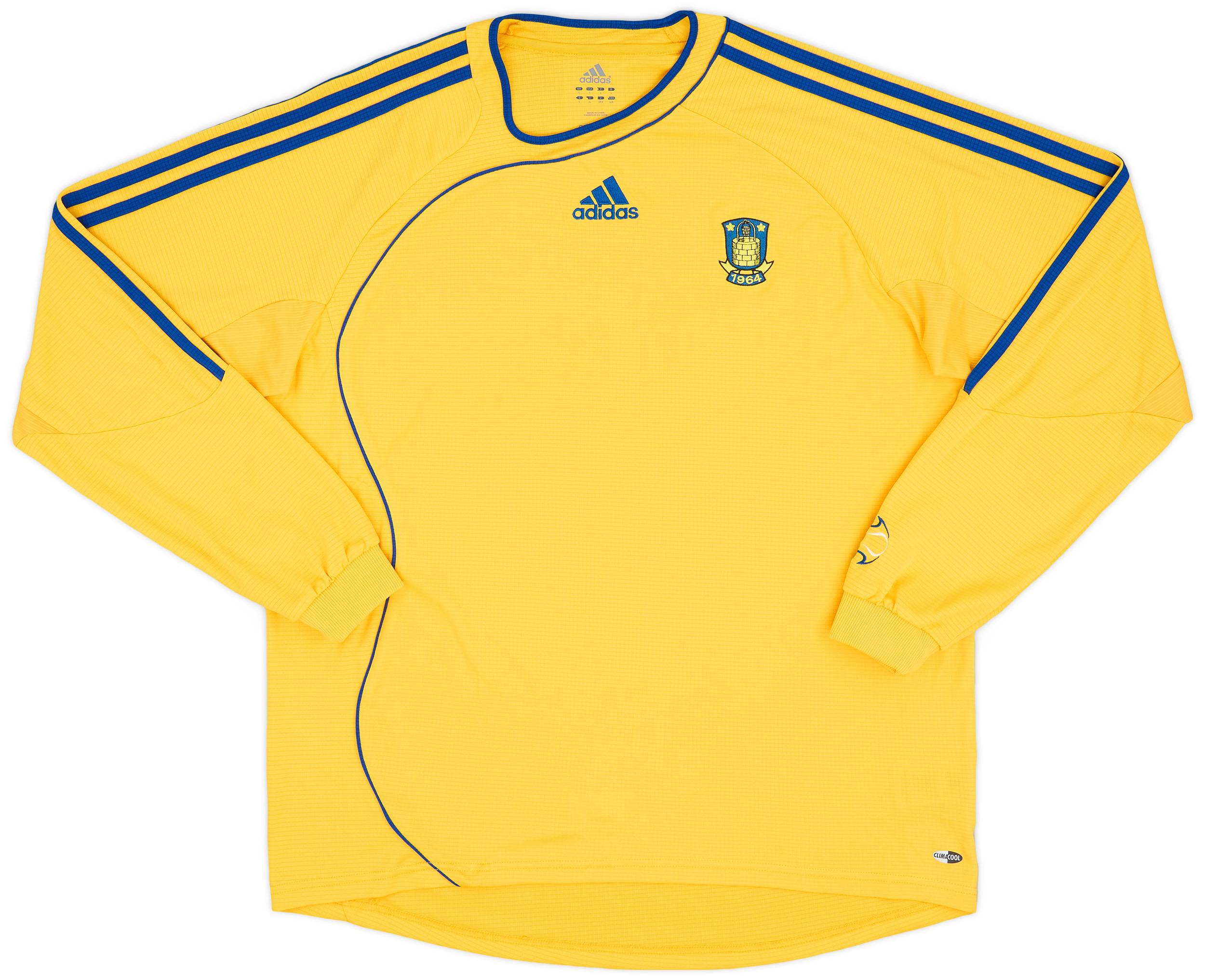 2006-07 Brondby Home L/S Shirt - 8/10 - (L)