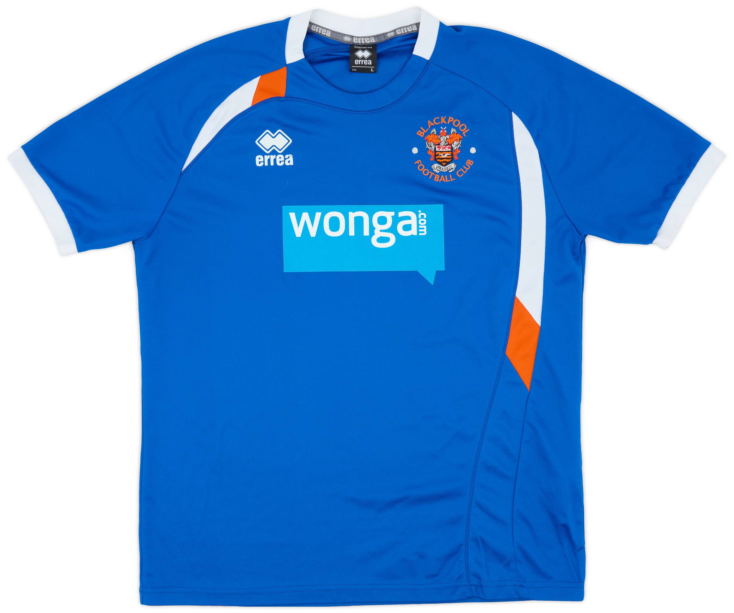 2013-14 Blackpool Errea Training Shirt - 6/10 - (L)