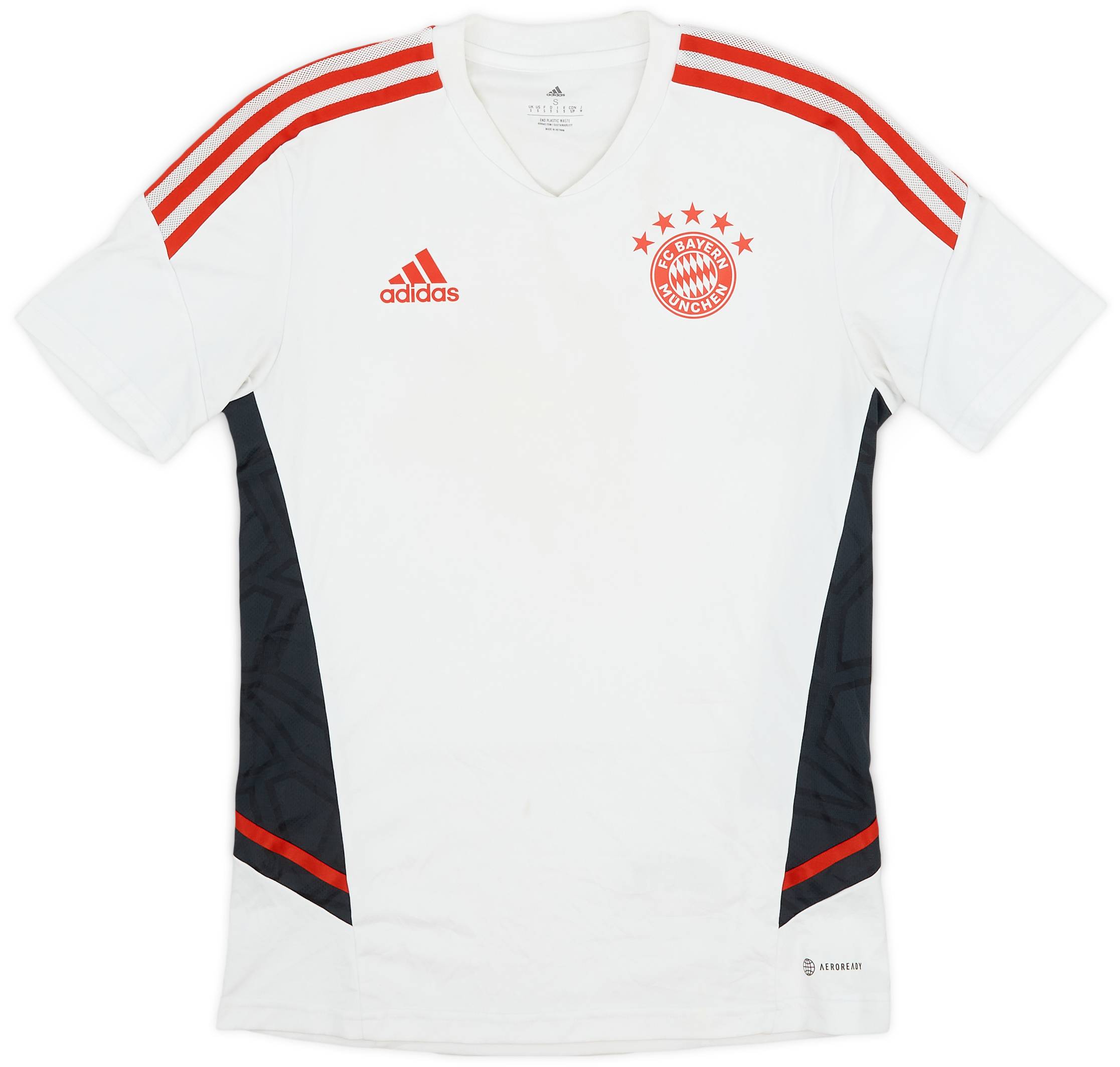 2022-23 Bayern Munich adidas Training Shirt - 7/10 - (S)