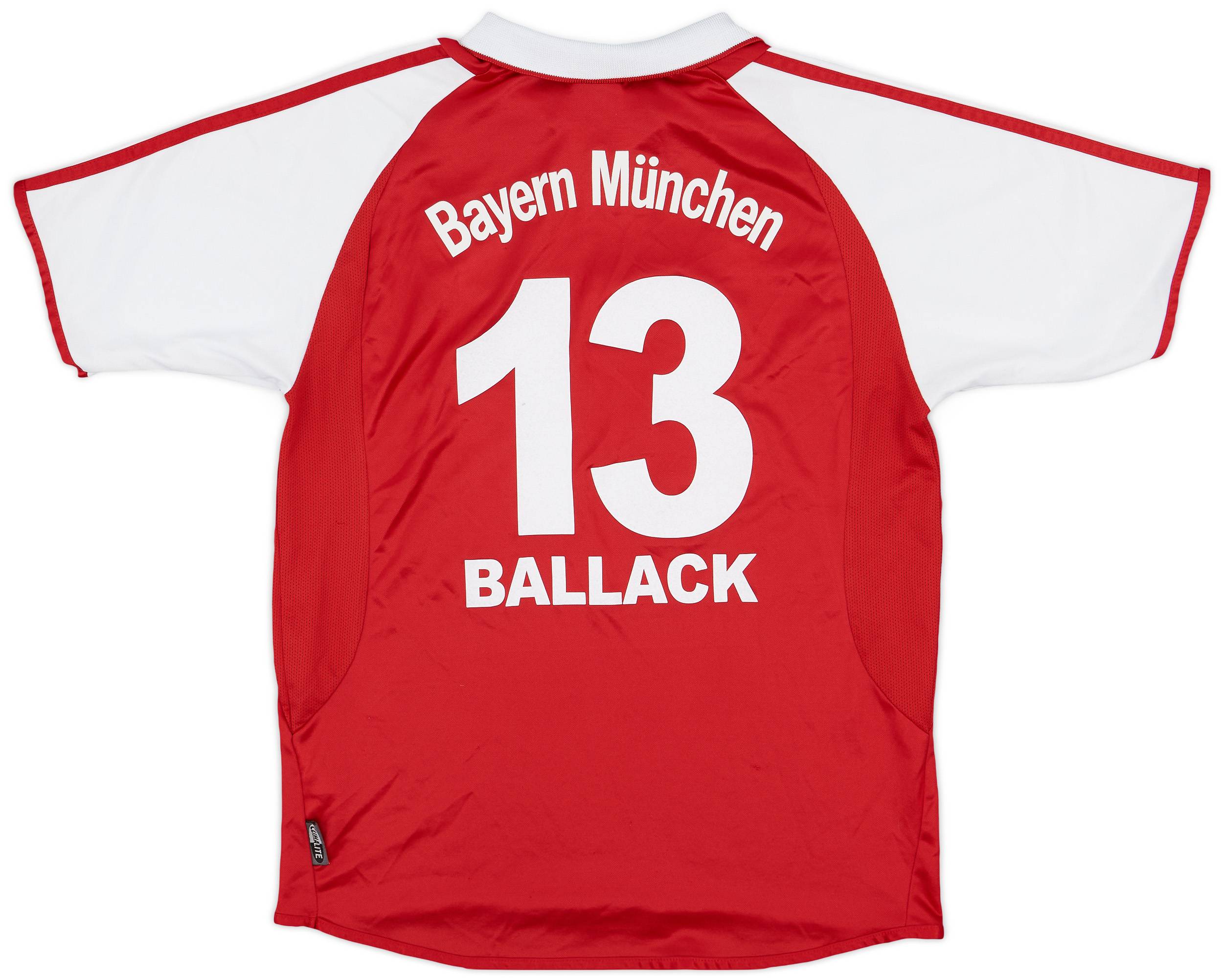 2003-04 Bayern Munich Home Shirt Ballack #13 - 8/10 - (XL.Boys)