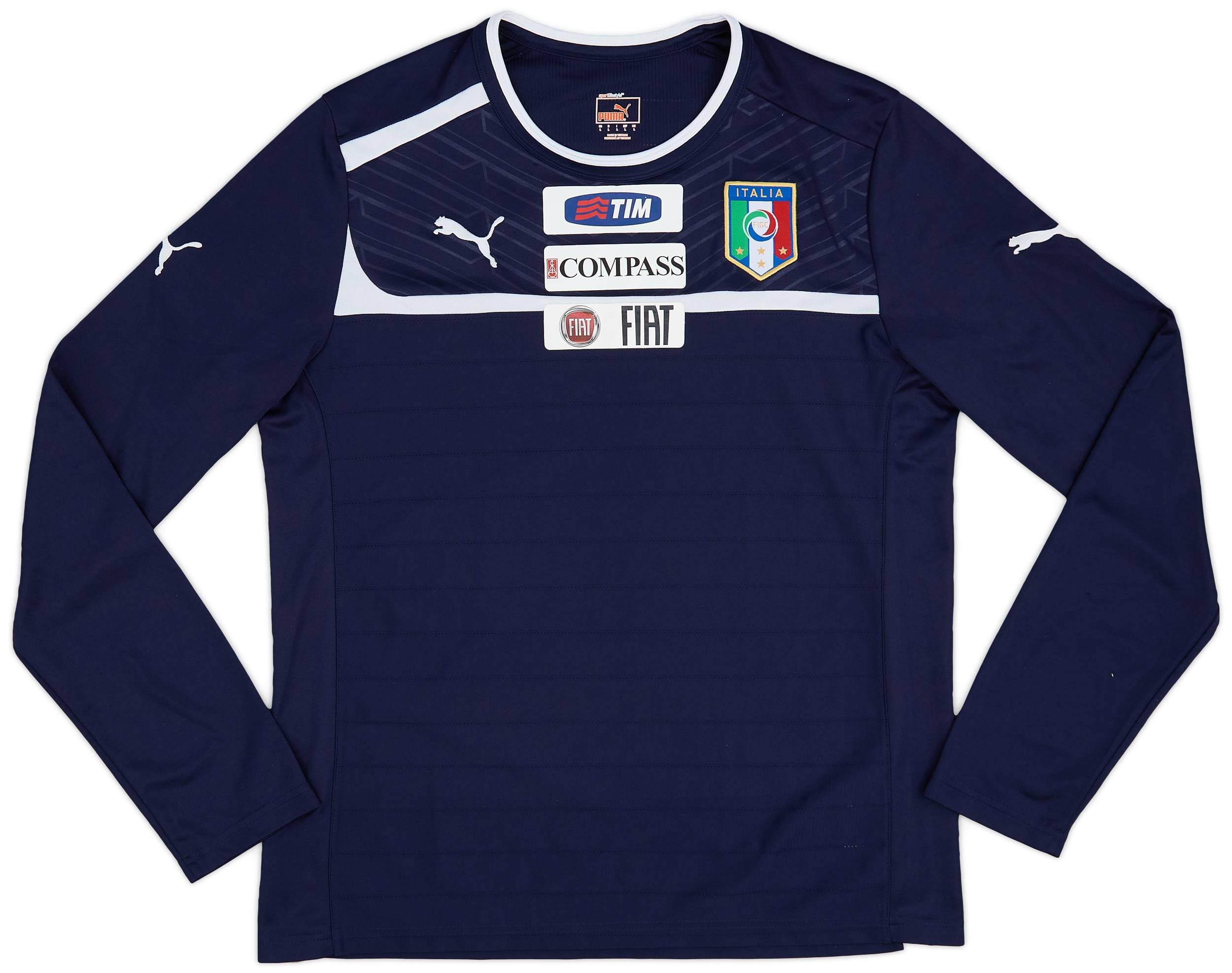 2012-13 Italy Puma Training L/S Shirt - 9/10 - (L)