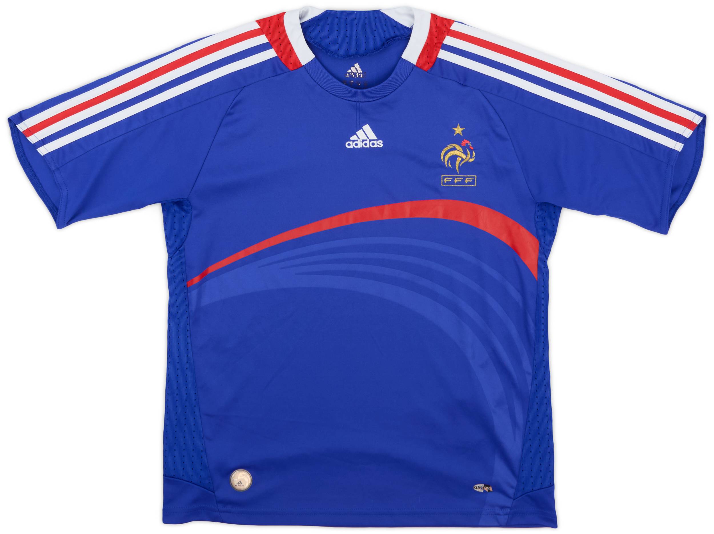 2007-08 France Home Shirt - 7/10 - (M.Boys)