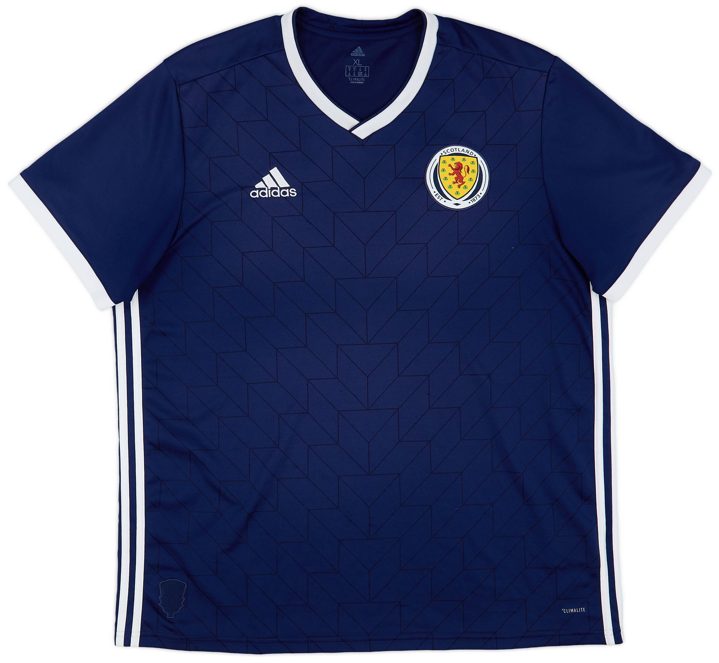 2017-19 Scotland Home Shirt - 8/10 - (XL)