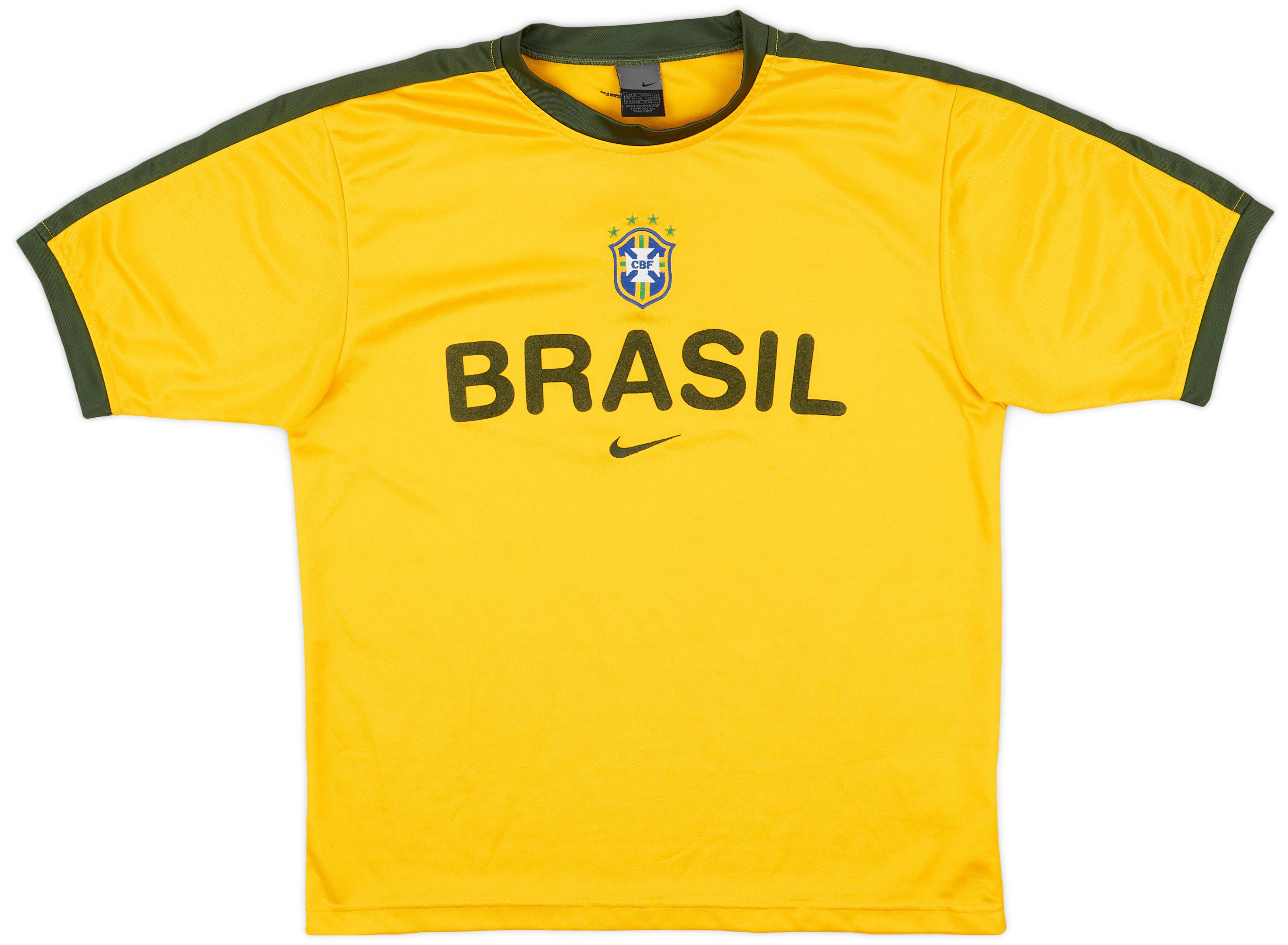 2002-03 Brazil Nike Training Shirt - 8/10 - (S)