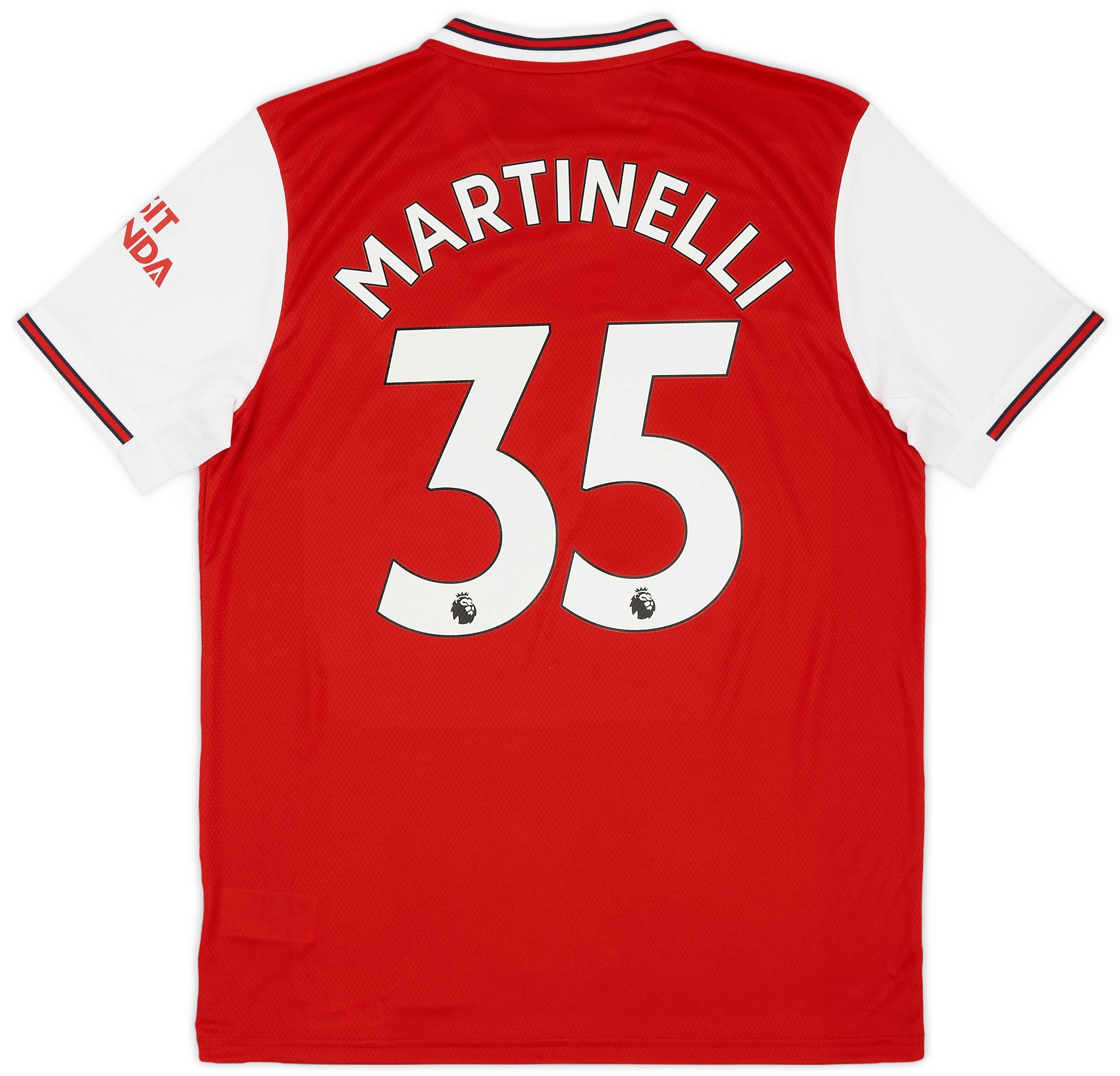 2019-20 Arsenal Home Shirt Martinelli #35 (L)