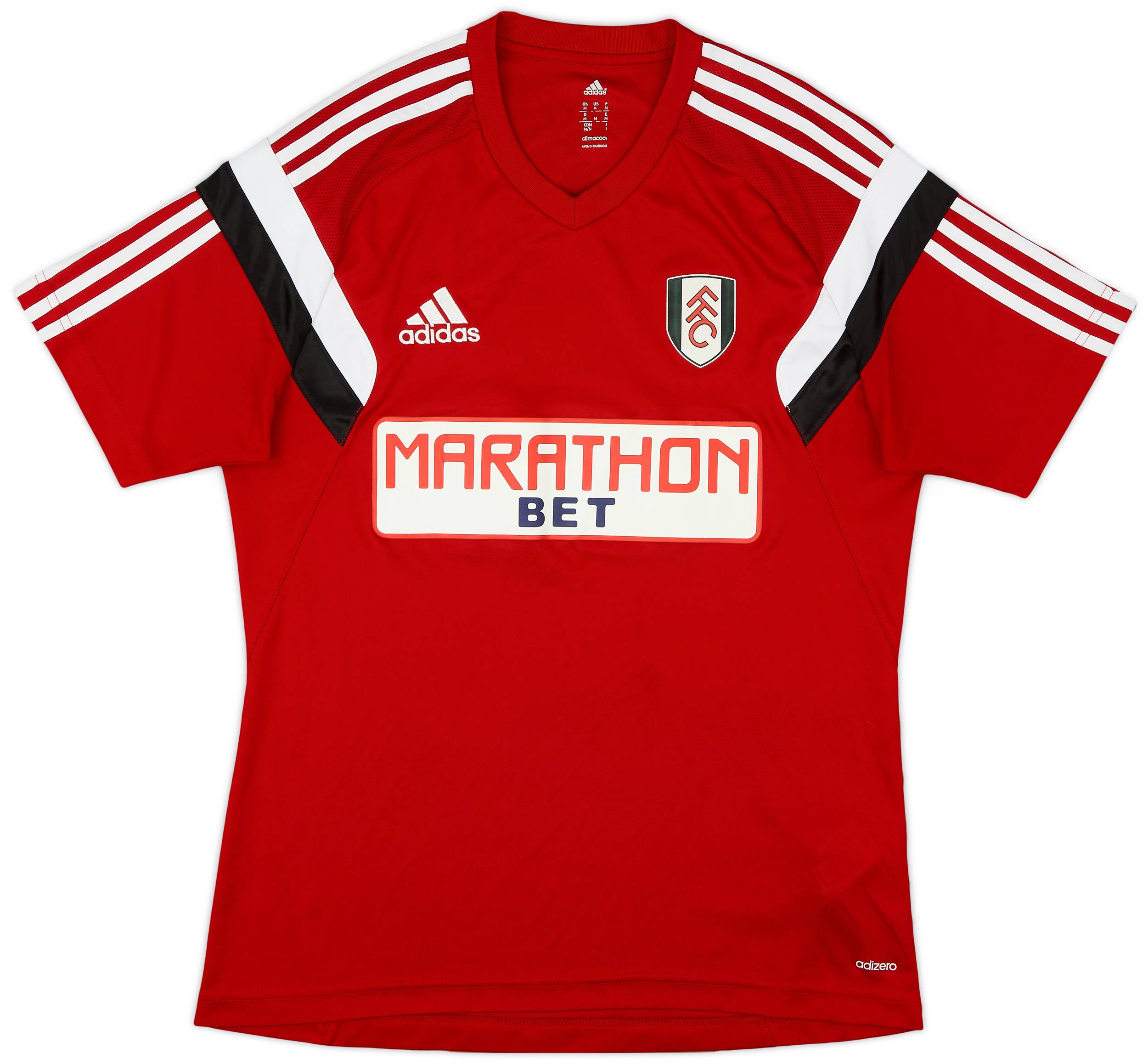 2014-15 Fulham adizero Training Shirt - 9/10 - (M)