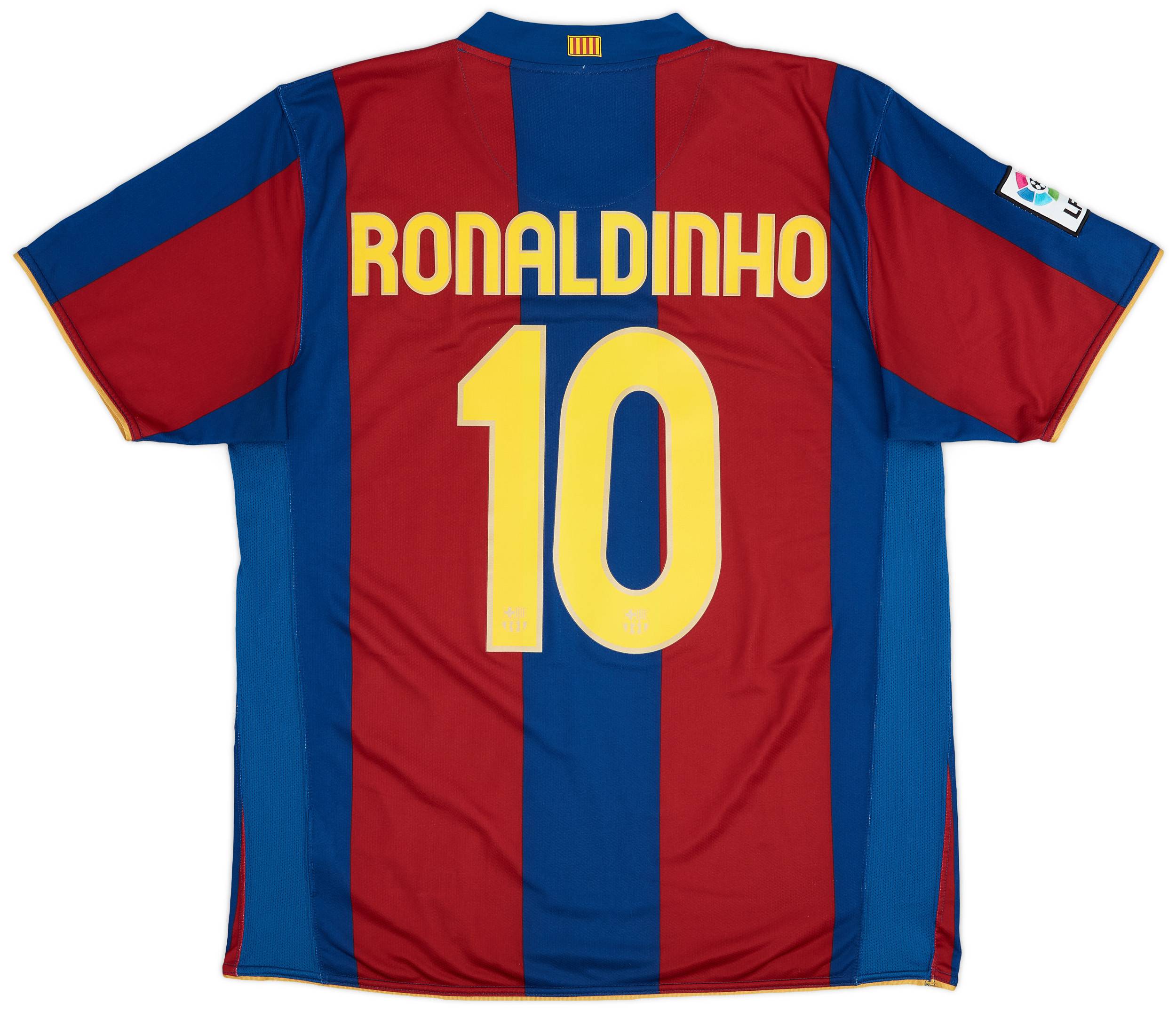 Fc barcelona ronaldinho jersey best sale
