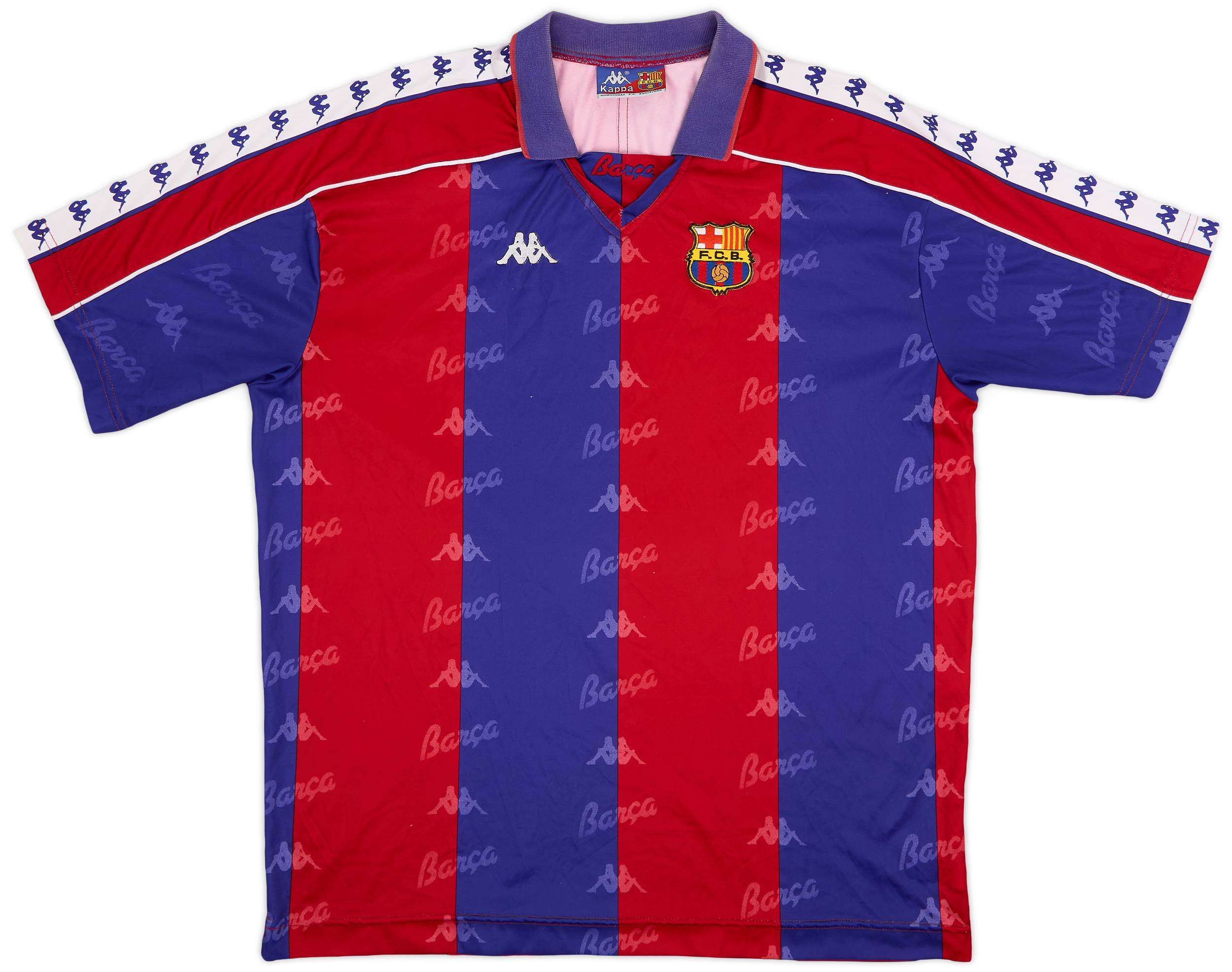 1992-95 Barcelona Home Shirt - 7/10 - (XXL)