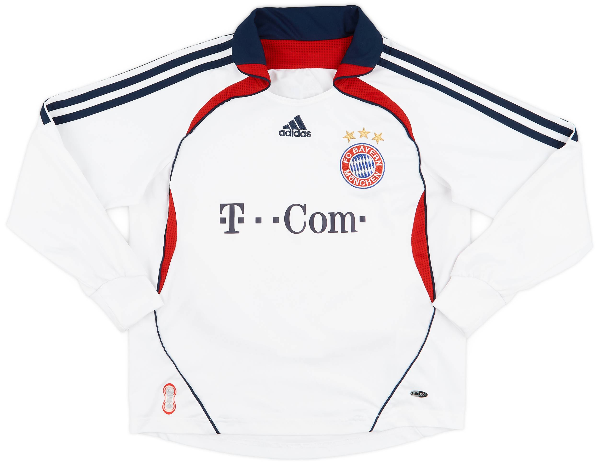 2006-07 Bayern Munich Away L/S Shirt - 9/10 - (S.Boys)