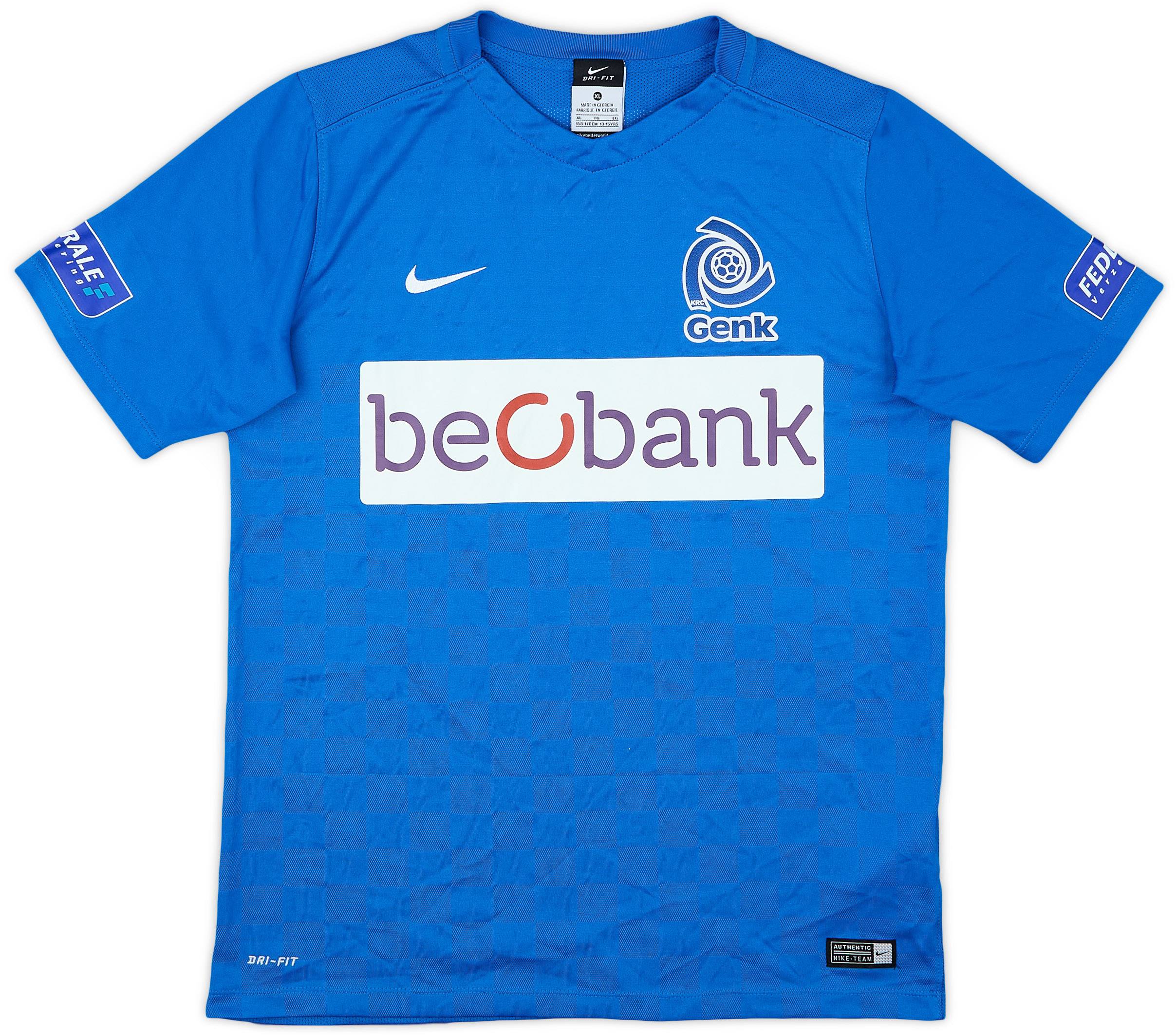 2015-16 KRC Genk Home Shirt - 9/10 - (XL.Boys)