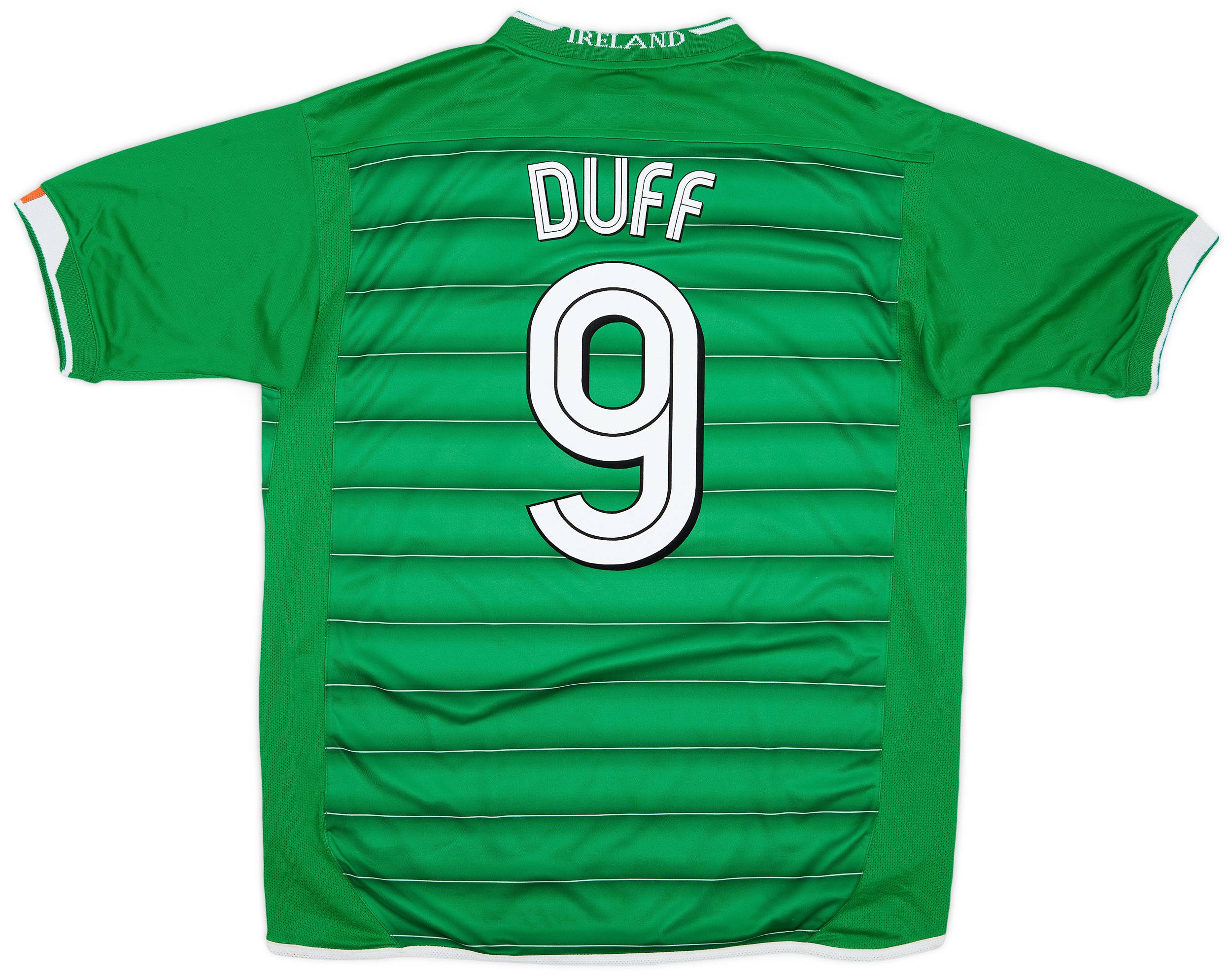 2003-04 Ireland Home Shirt Duff #9 - 8/10 - (L)