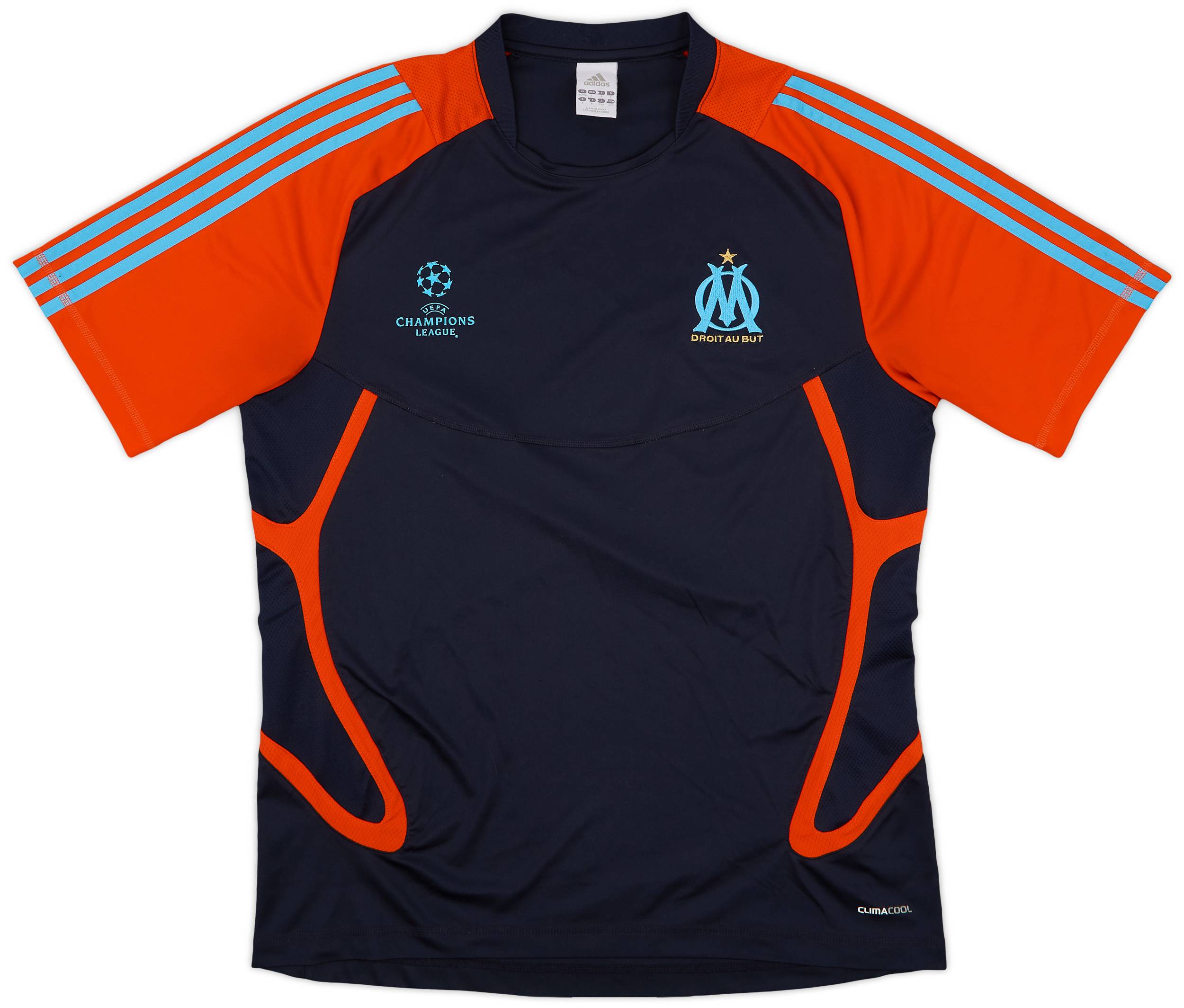 2011-12 Olympique Marseille adidas CL Training Shirt - 6/10 - (L/XL)