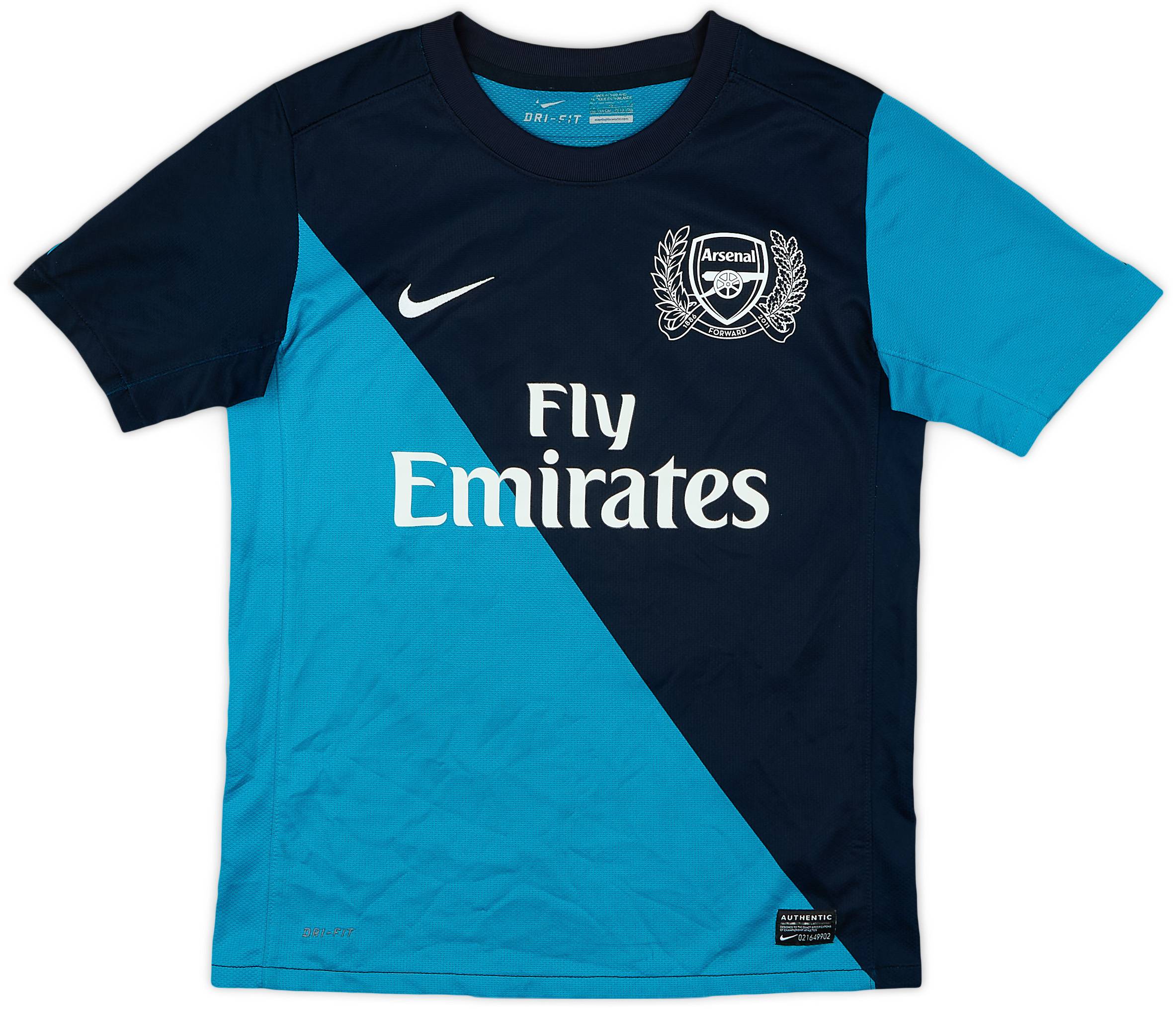 2011-12 Arsenal Away Shirt - 8/10 - (L.Boys)