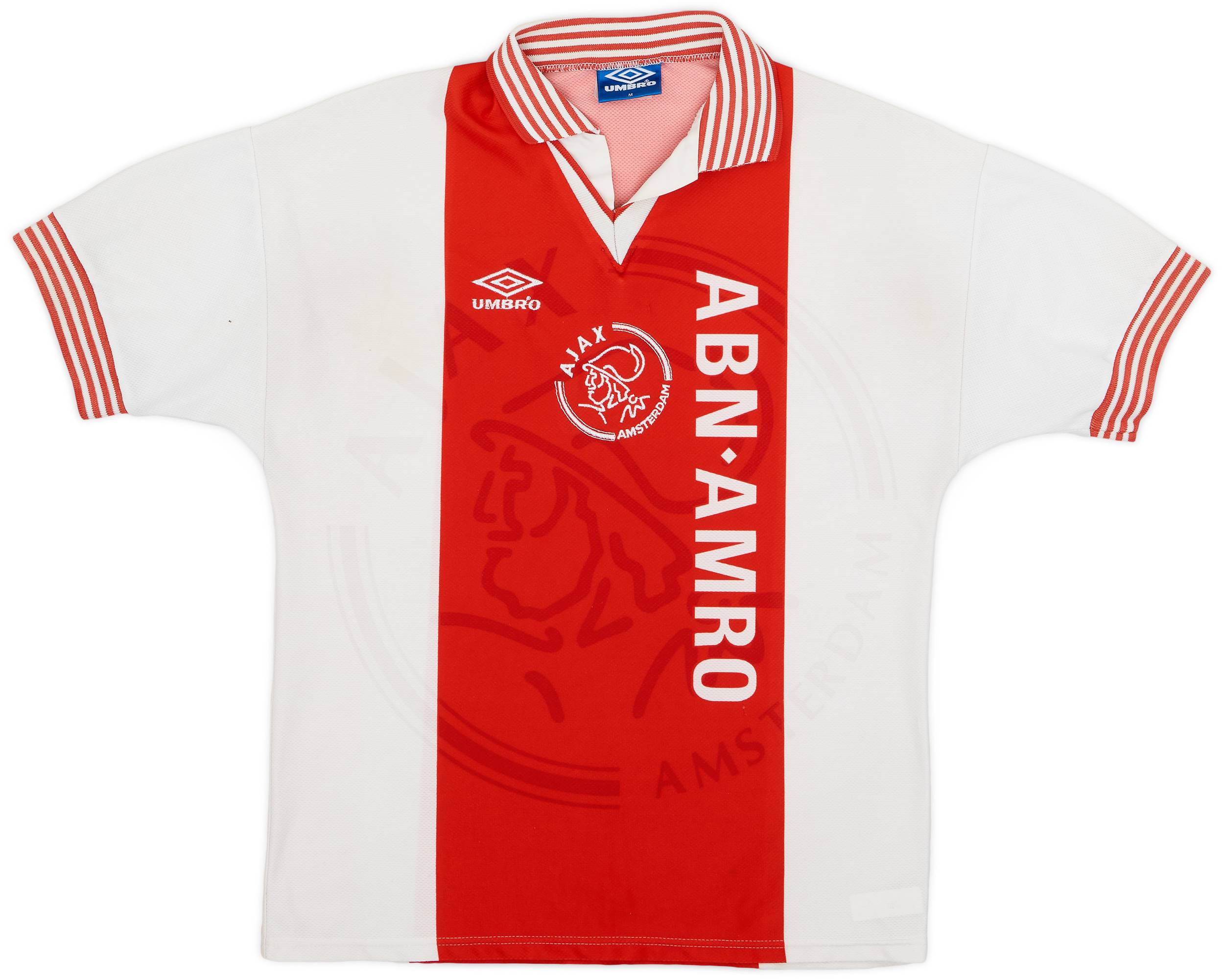 1995-96 Ajax Home Shirt - 8/10 - (M)