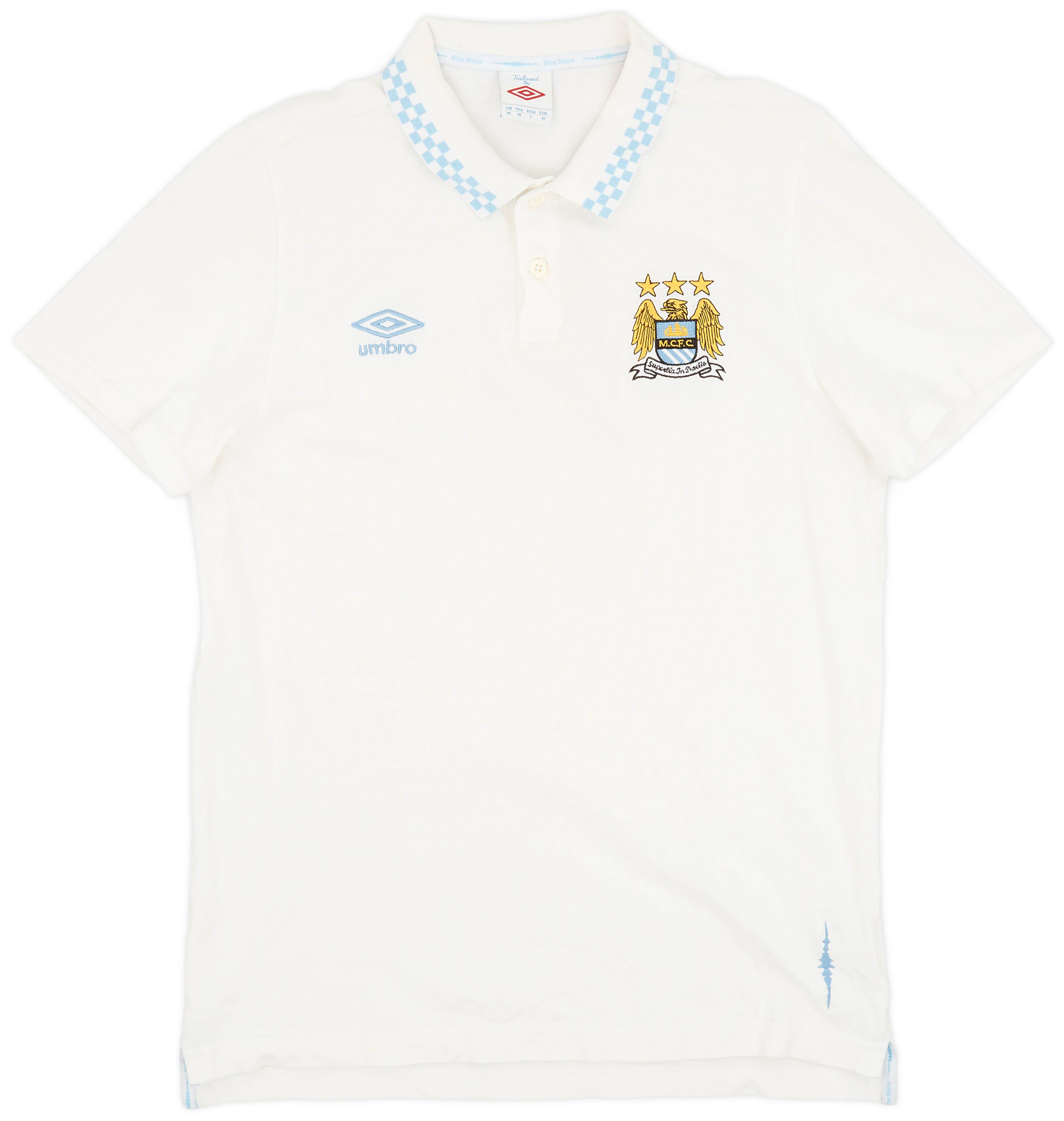 2011-12 Manchester City Umbro Polo Shirt - 8/10 - (M)