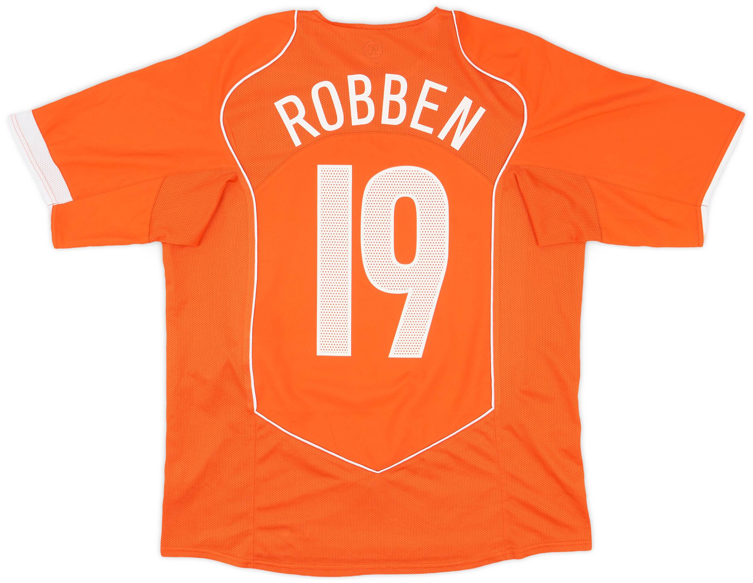 2004-06 Netherlands Home Shirt Robben #19 - 9/10 - (L)