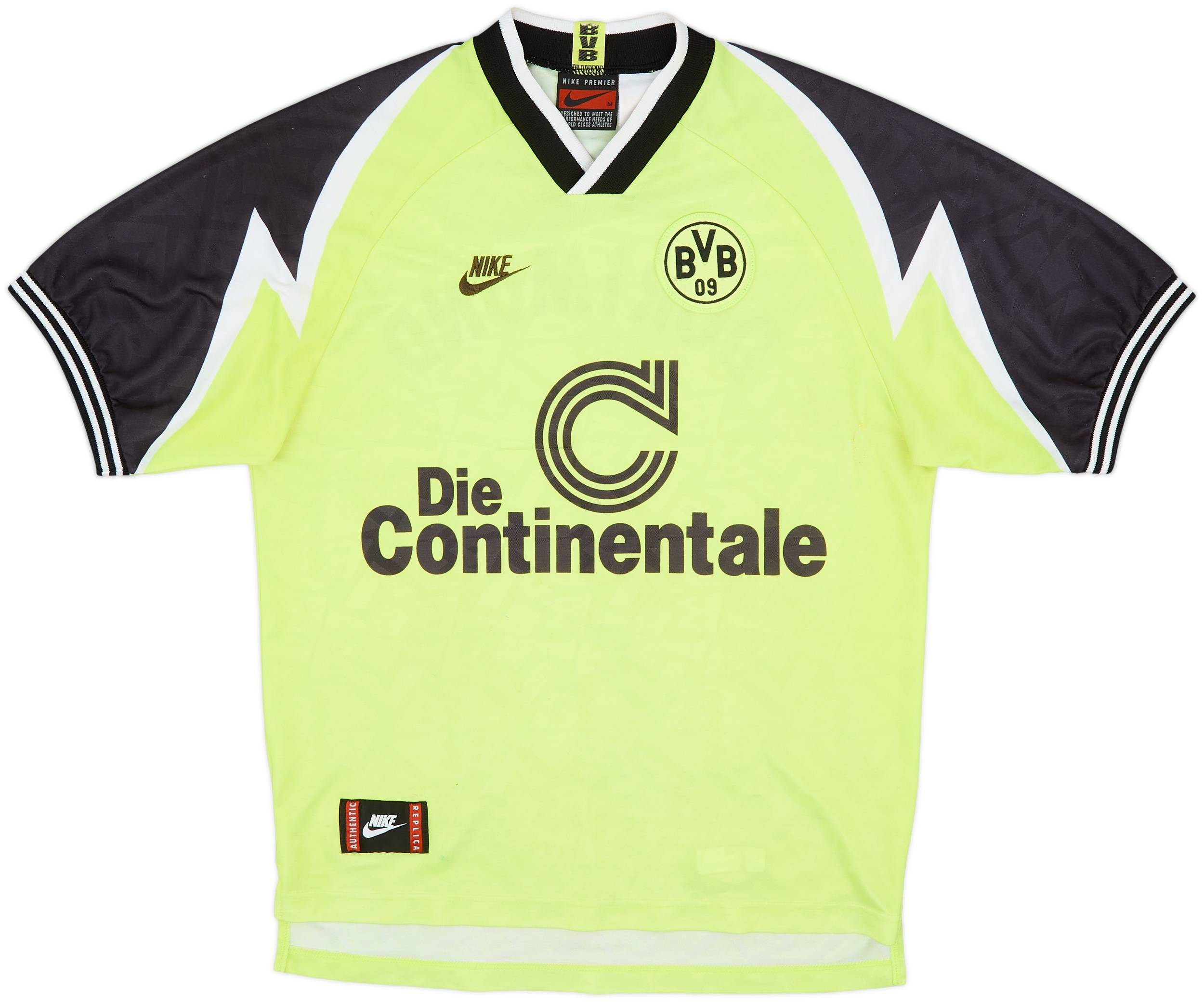 1995-96 Borussia Dortmund Home Shirt - 6/10 - (M)