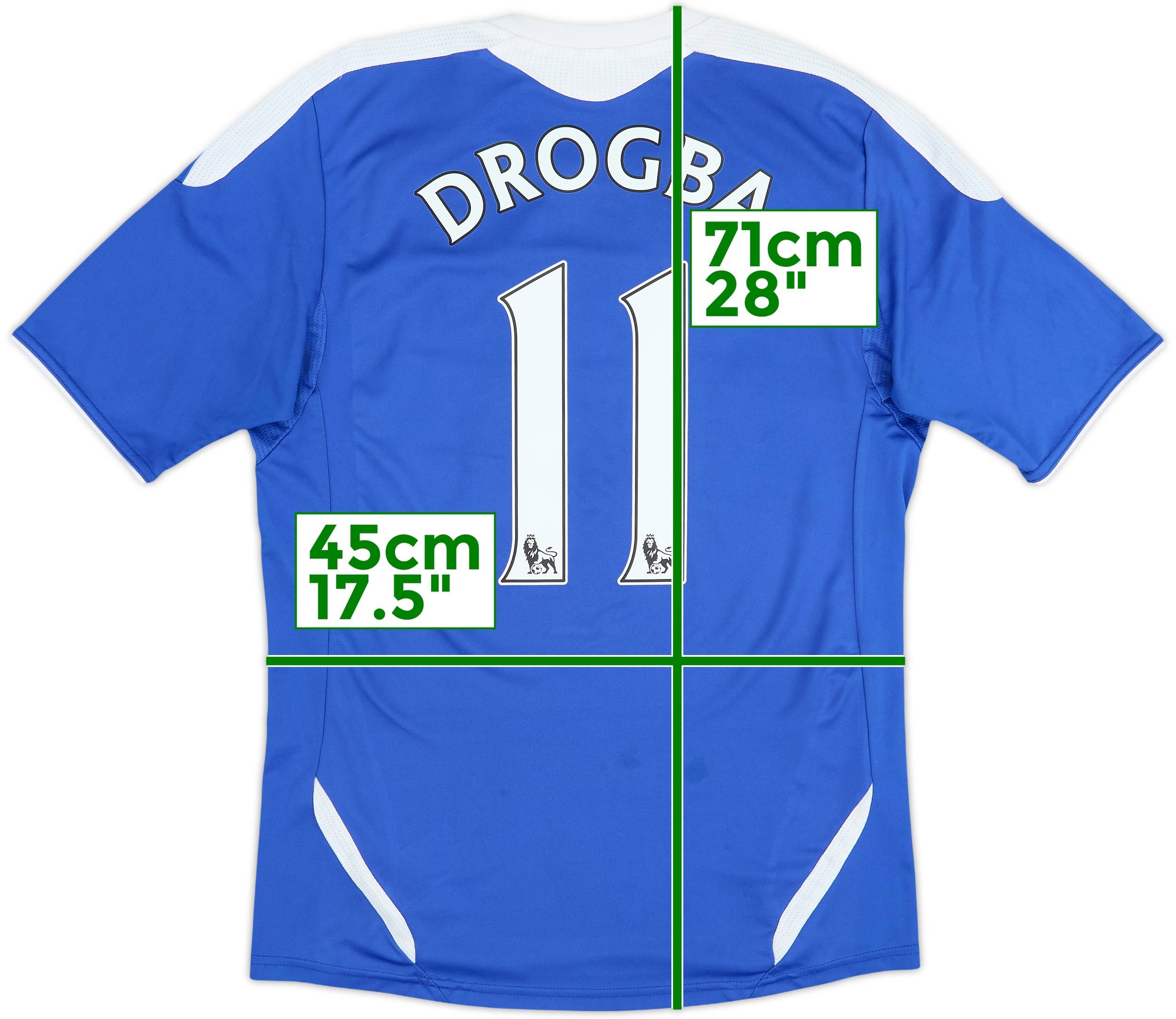 2011-12 Chelsea Home Shirt Drogba #11 - 6/10 - (S)