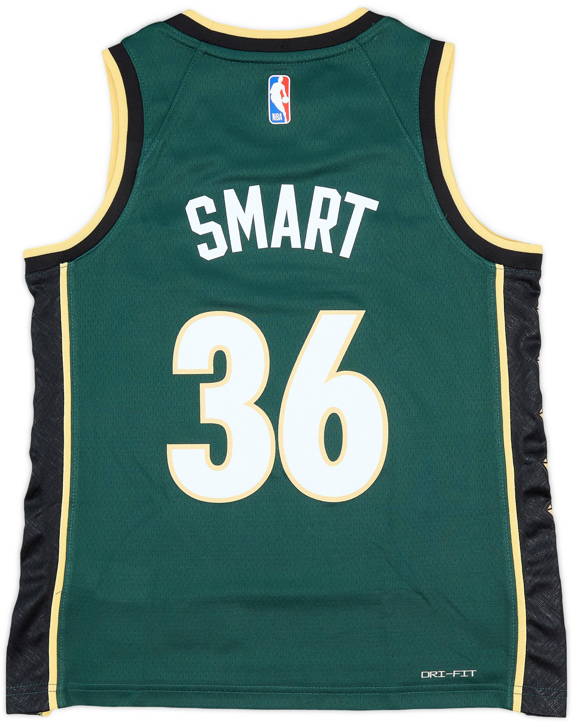 Boston Celtics Marcus Smart # 36 Green Youth Size Large 14