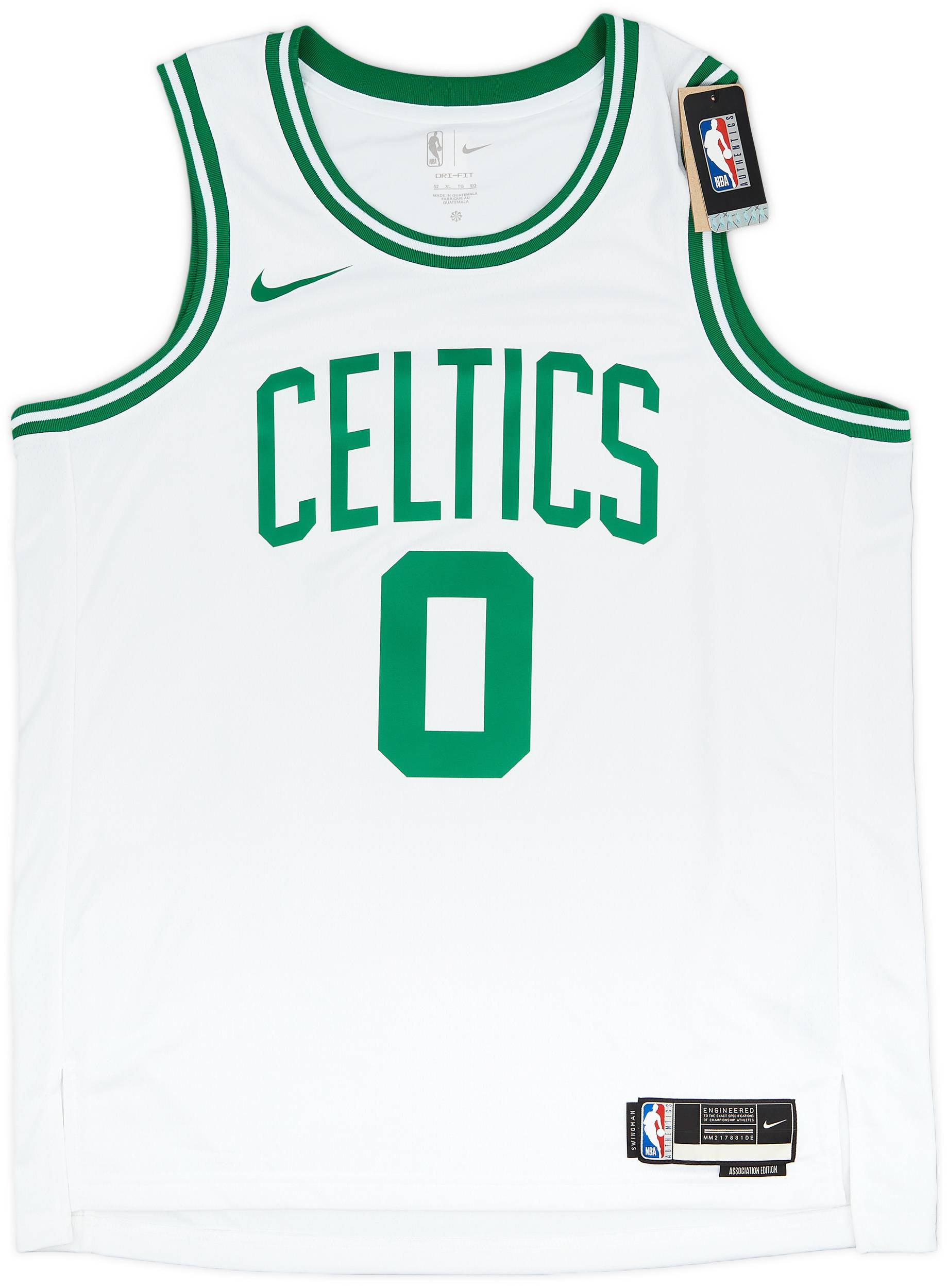 2017 24 Boston Celtics Tatum 0 Nike Swingman Home Jersey XL