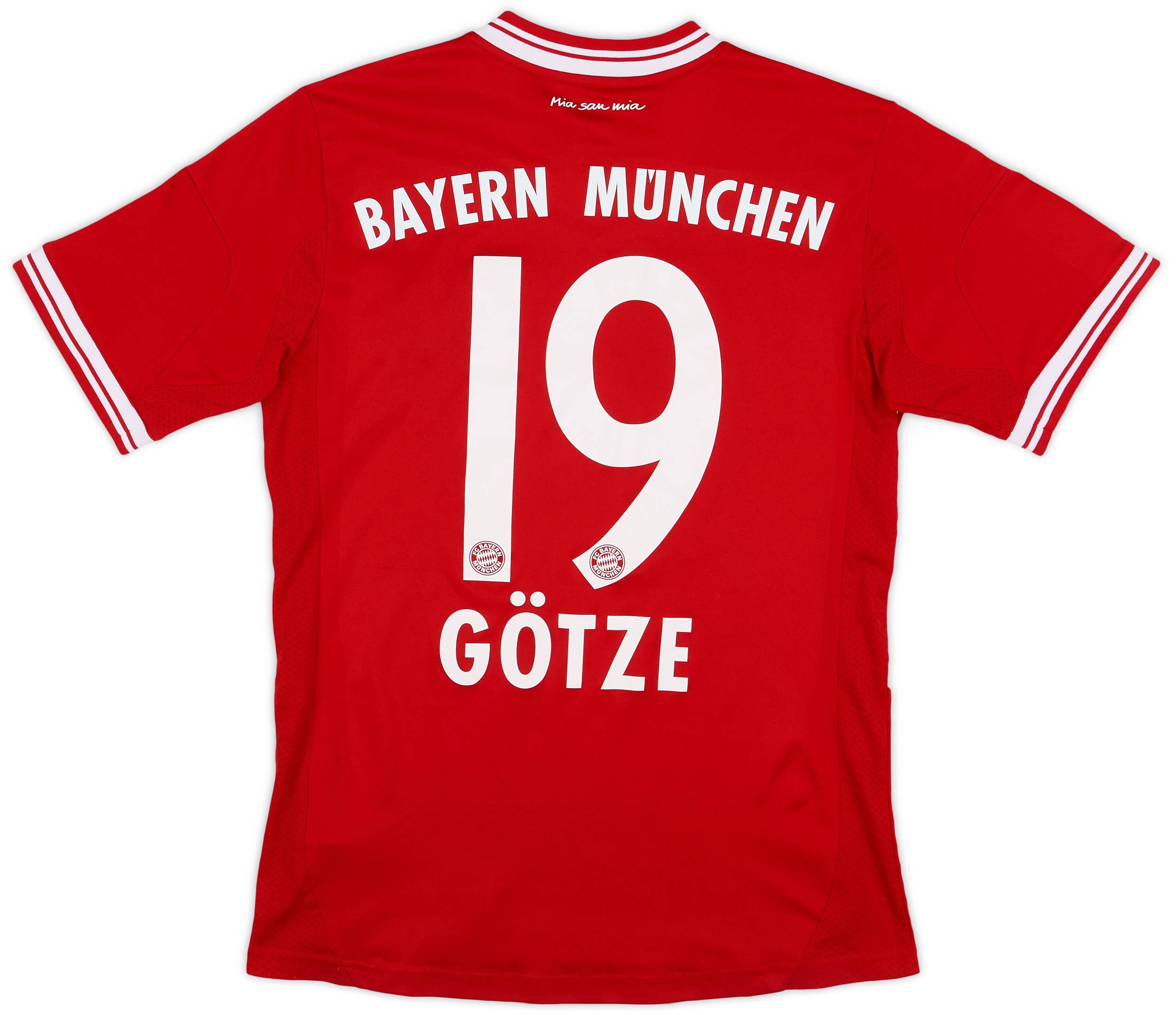 2013-14 Bayern Munich Home Shirt Gotze #19 - 5/10 - (L.Boys)